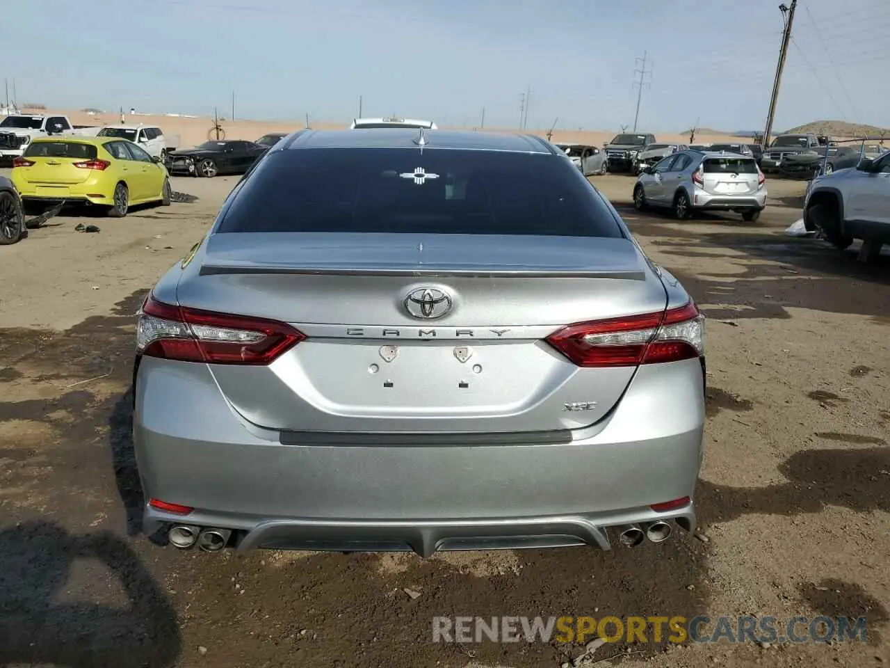 6 fotografías del automóvil dañado 4T1B61HK7KU212534 TOYOTA CAMRY 2019