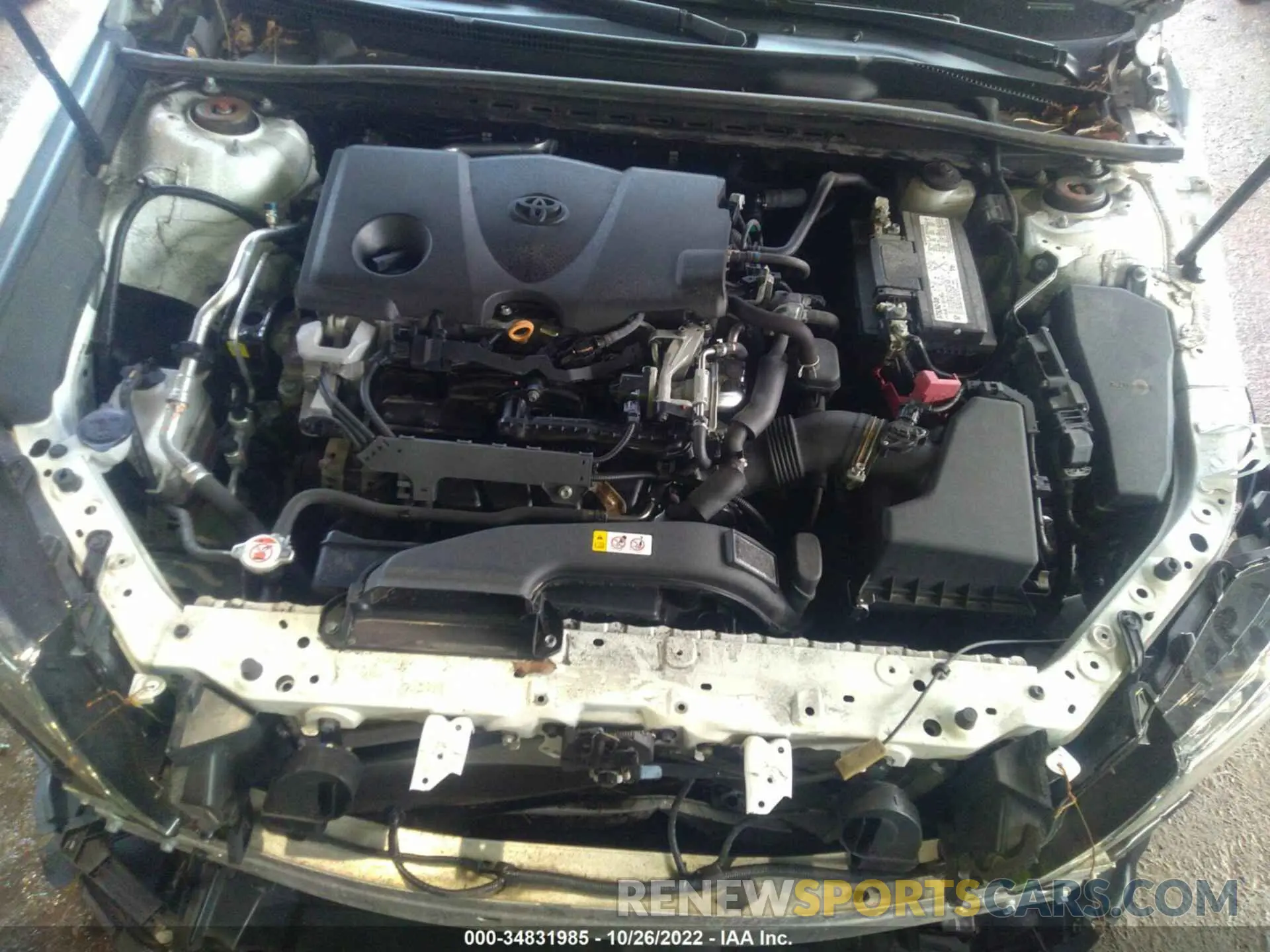 10 fotografías del automóvil dañado 4T1B61HK7KU238745 TOYOTA CAMRY 2019