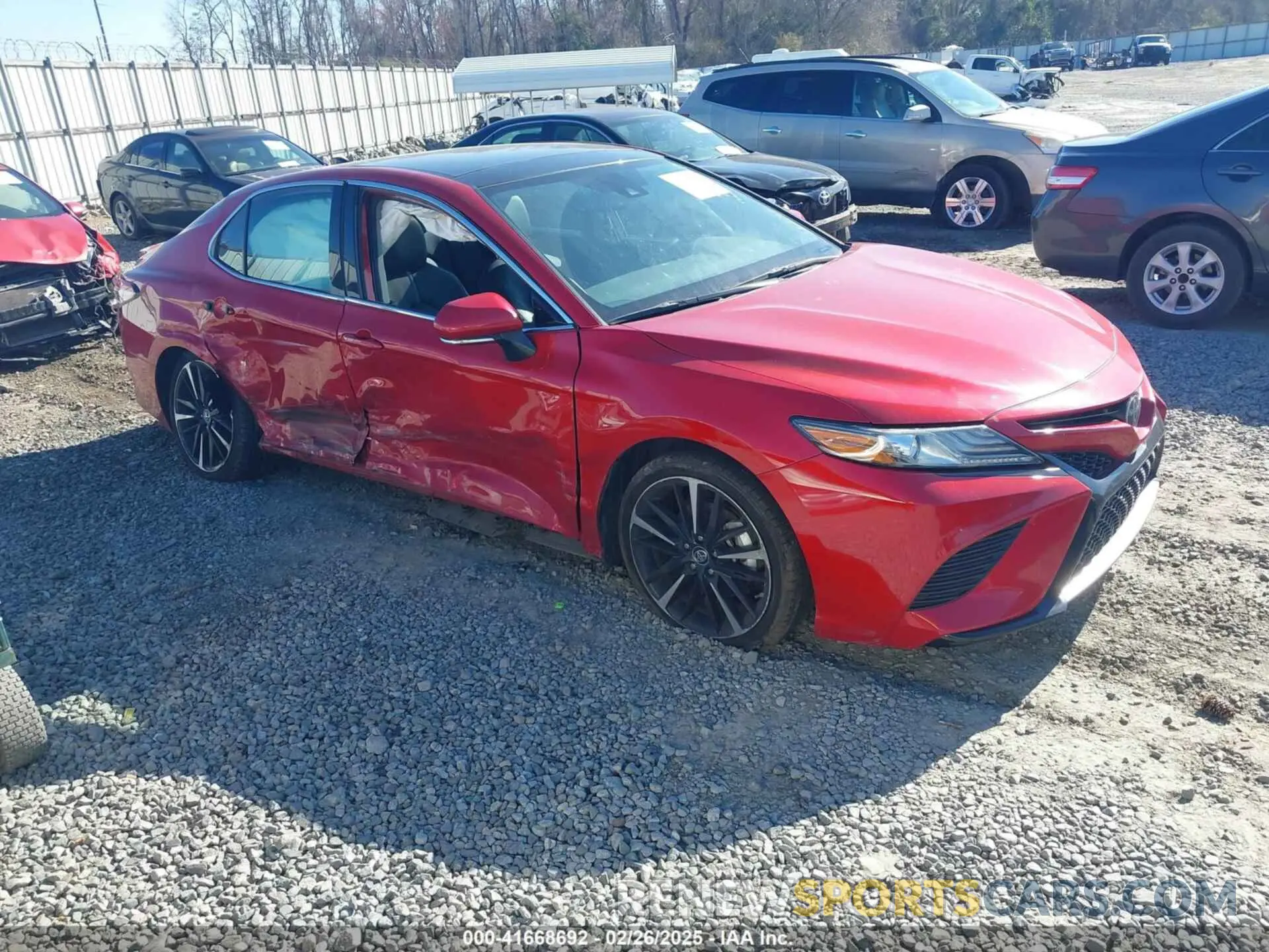 1 fotografías del automóvil dañado 4T1B61HK7KU252273 TOYOTA CAMRY 2019