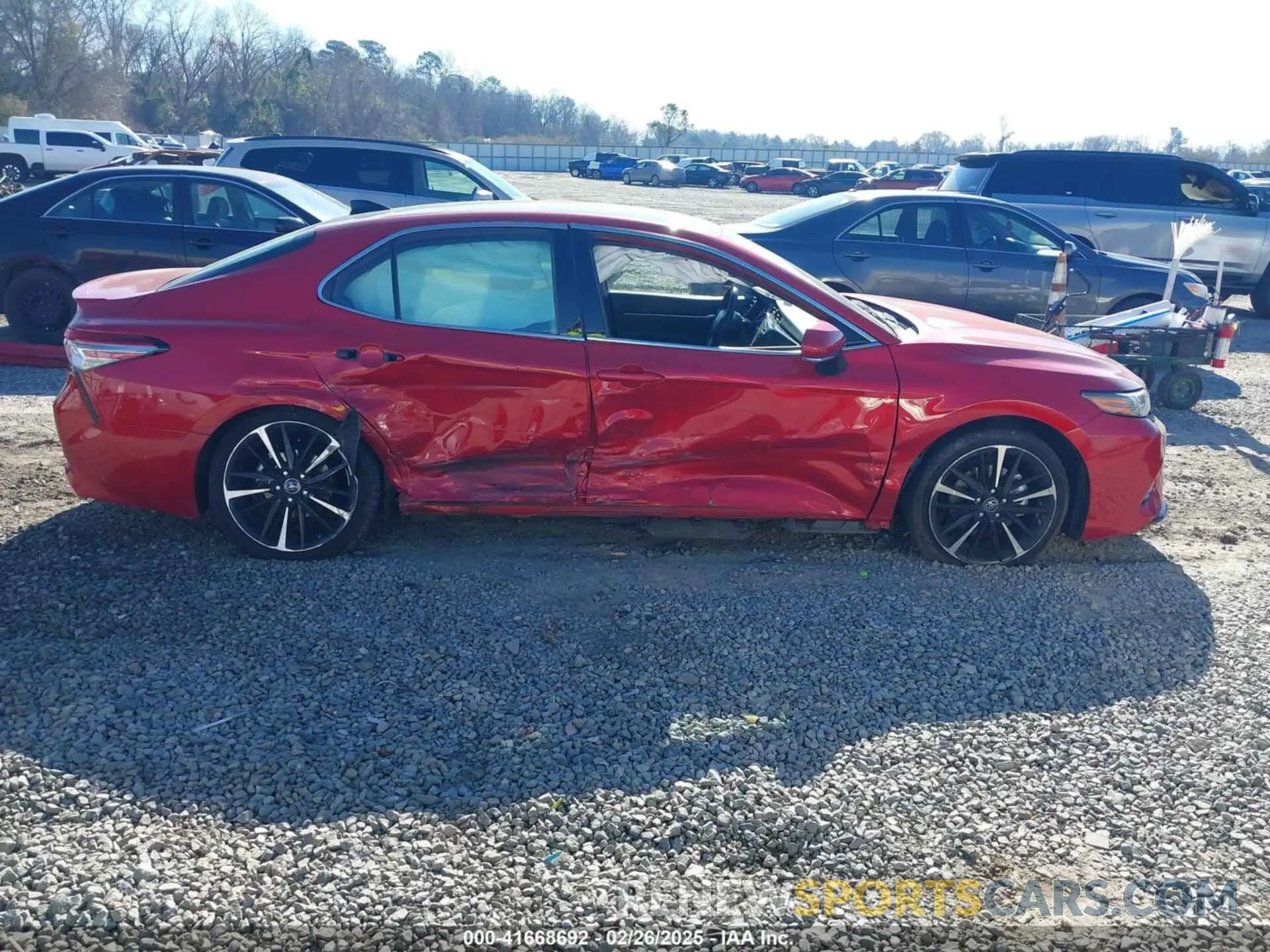 13 fotografías del automóvil dañado 4T1B61HK7KU252273 TOYOTA CAMRY 2019