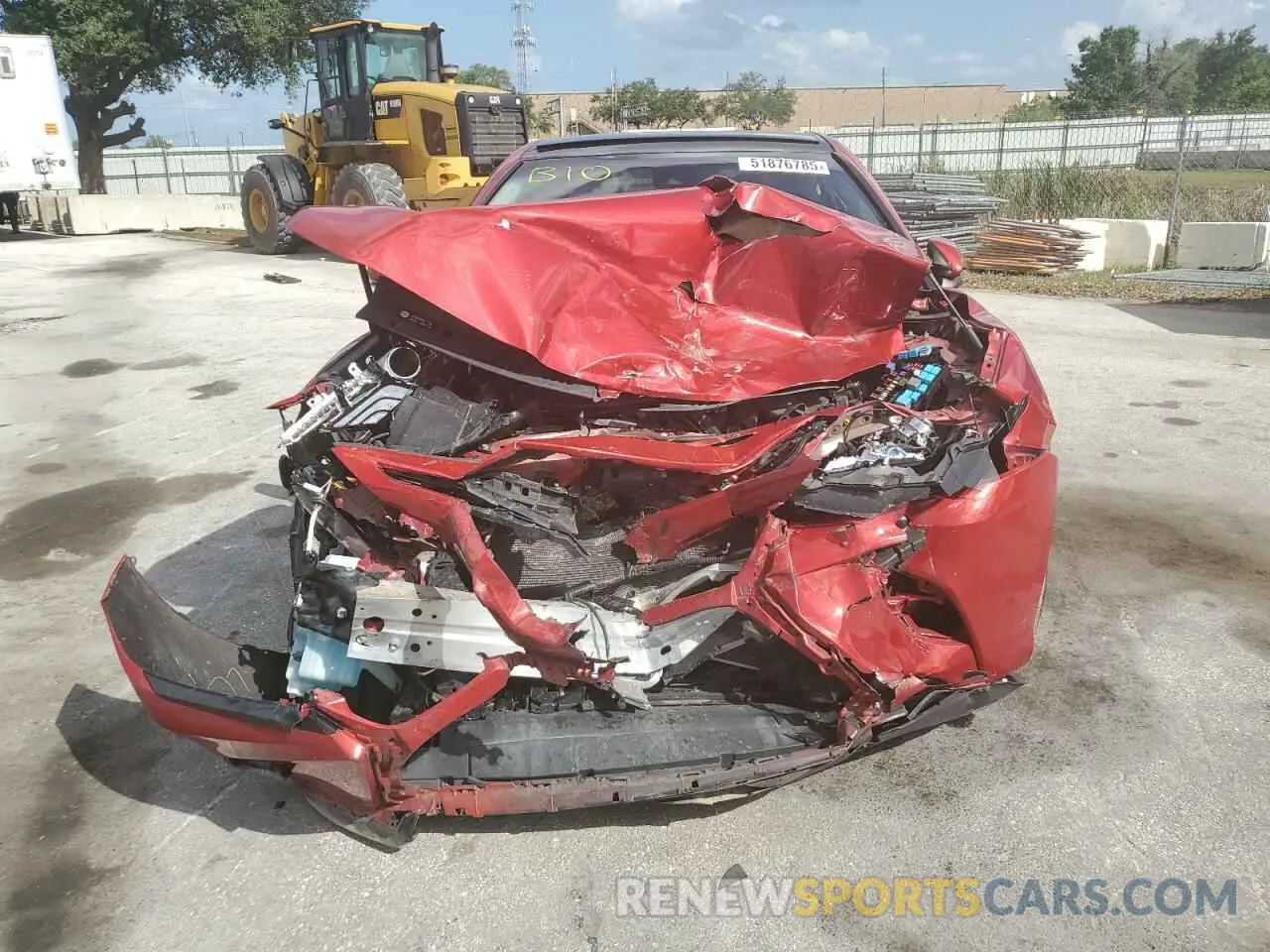 5 fotografías del automóvil dañado 4T1B61HK7KU284107 TOYOTA CAMRY 2019