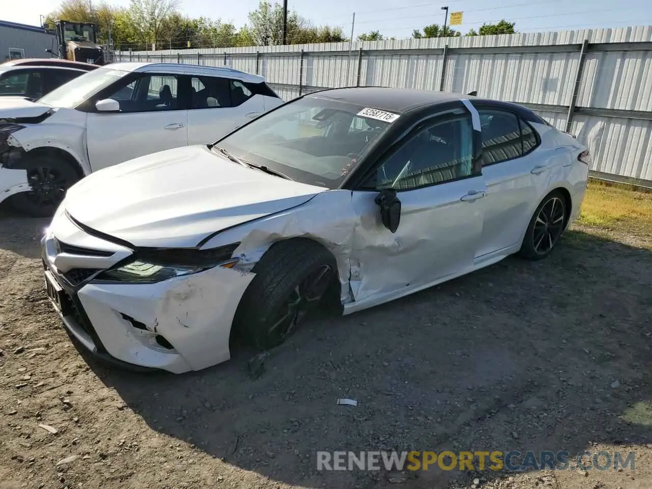 1 fotografías del automóvil dañado 4T1B61HK7KU297214 TOYOTA CAMRY 2019