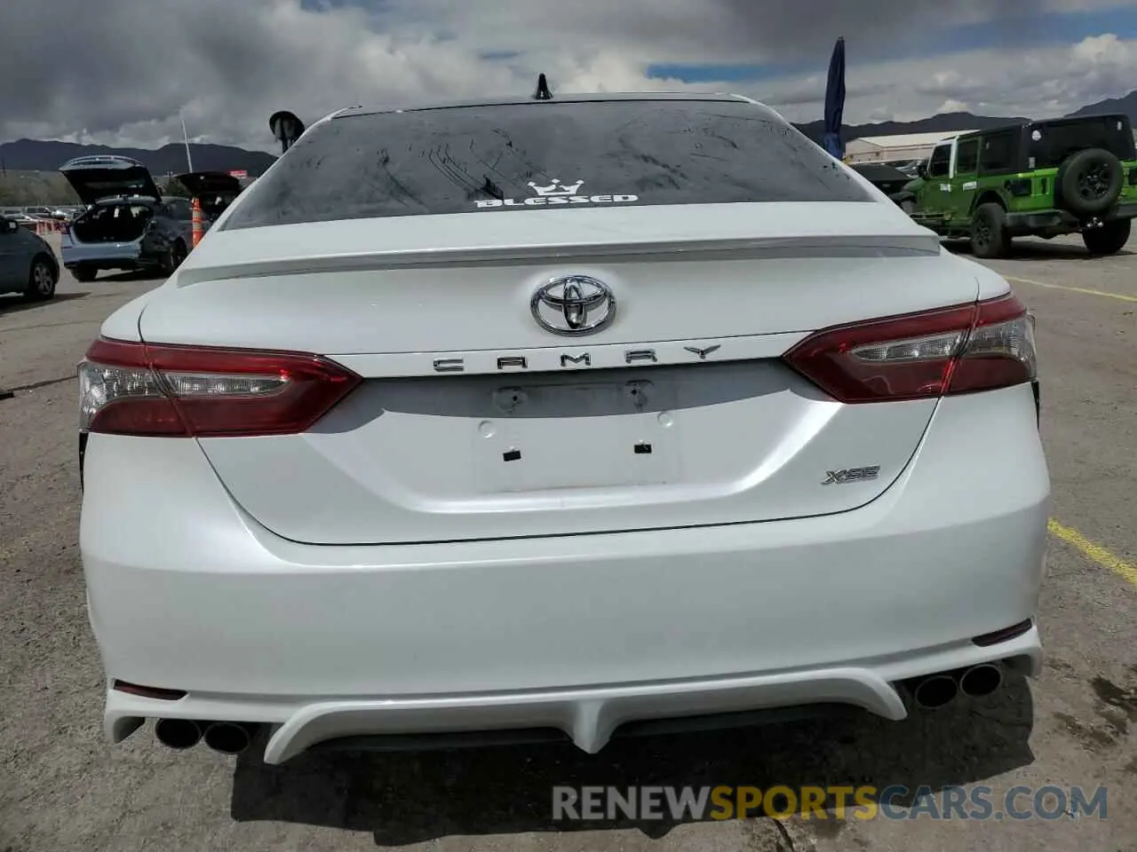 6 fotografías del automóvil dañado 4T1B61HK7KU694678 TOYOTA CAMRY 2019