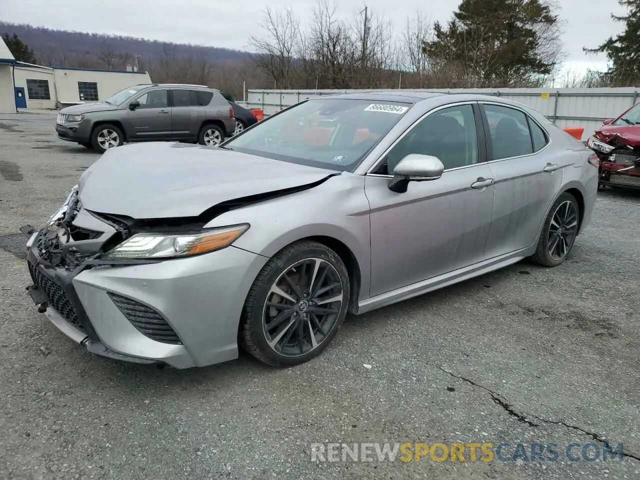 1 fotografías del automóvil dañado 4T1B61HK7KU751378 TOYOTA CAMRY 2019