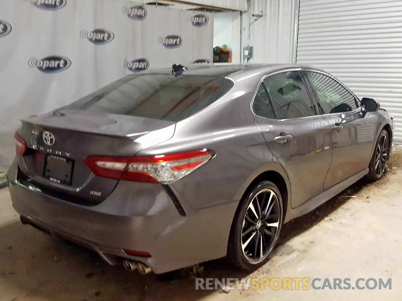 4 fotografías del automóvil dañado 4T1B61HK8KU181391 TOYOTA CAMRY 2019