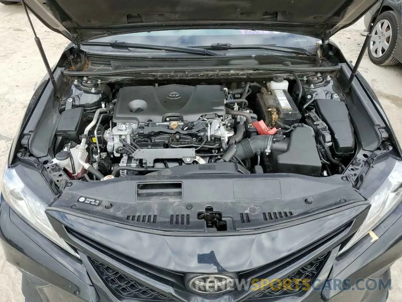 7 fotografías del automóvil dañado 4T1B61HK8KU831224 TOYOTA CAMRY 2019
