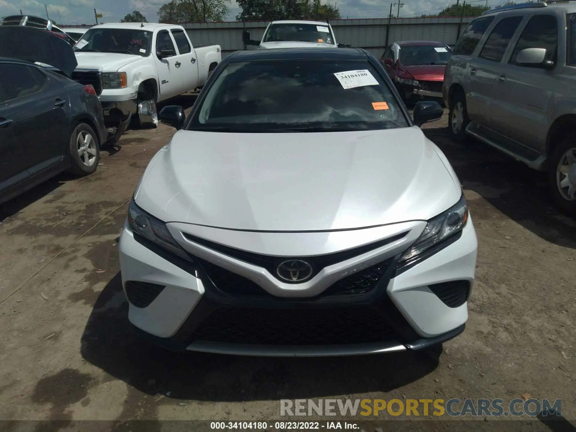 6 fotografías del automóvil dañado 4T1B61HK9KU203091 TOYOTA CAMRY 2019