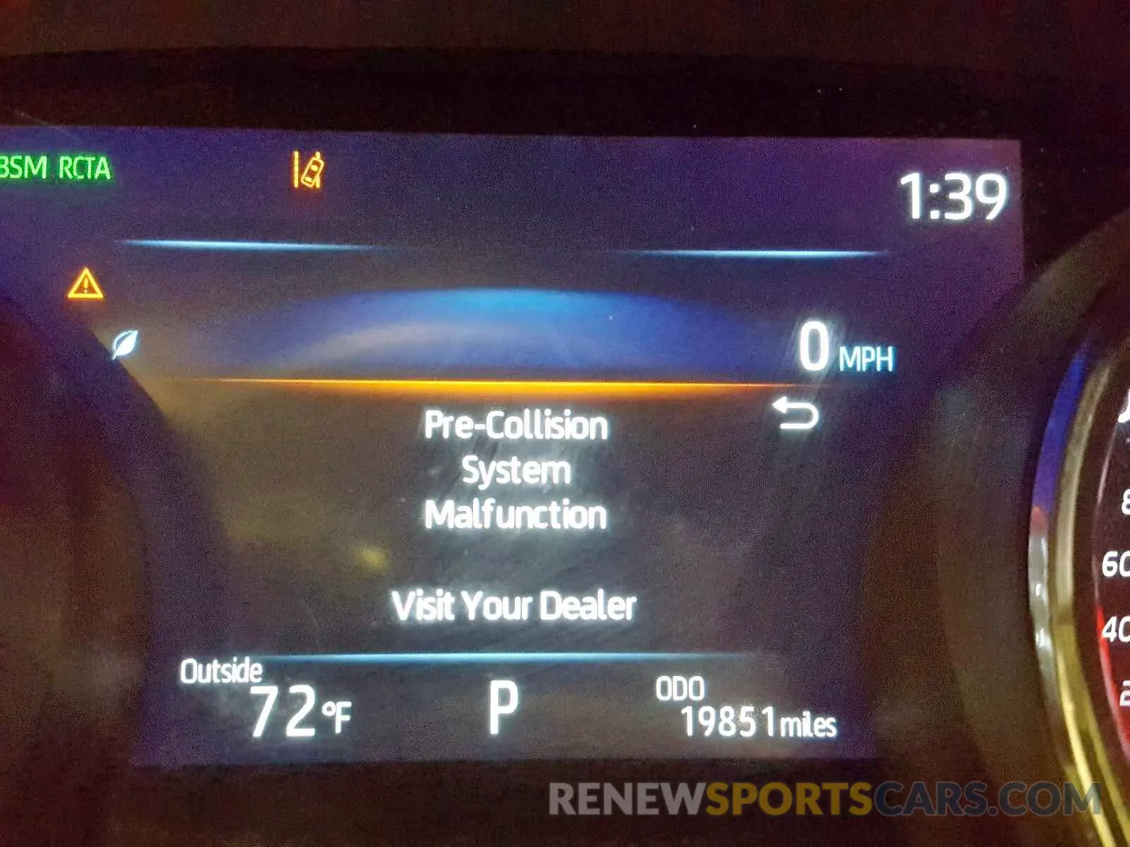 8 fotografías del automóvil dañado 4T1B61HK9KU221574 TOYOTA CAMRY 2019