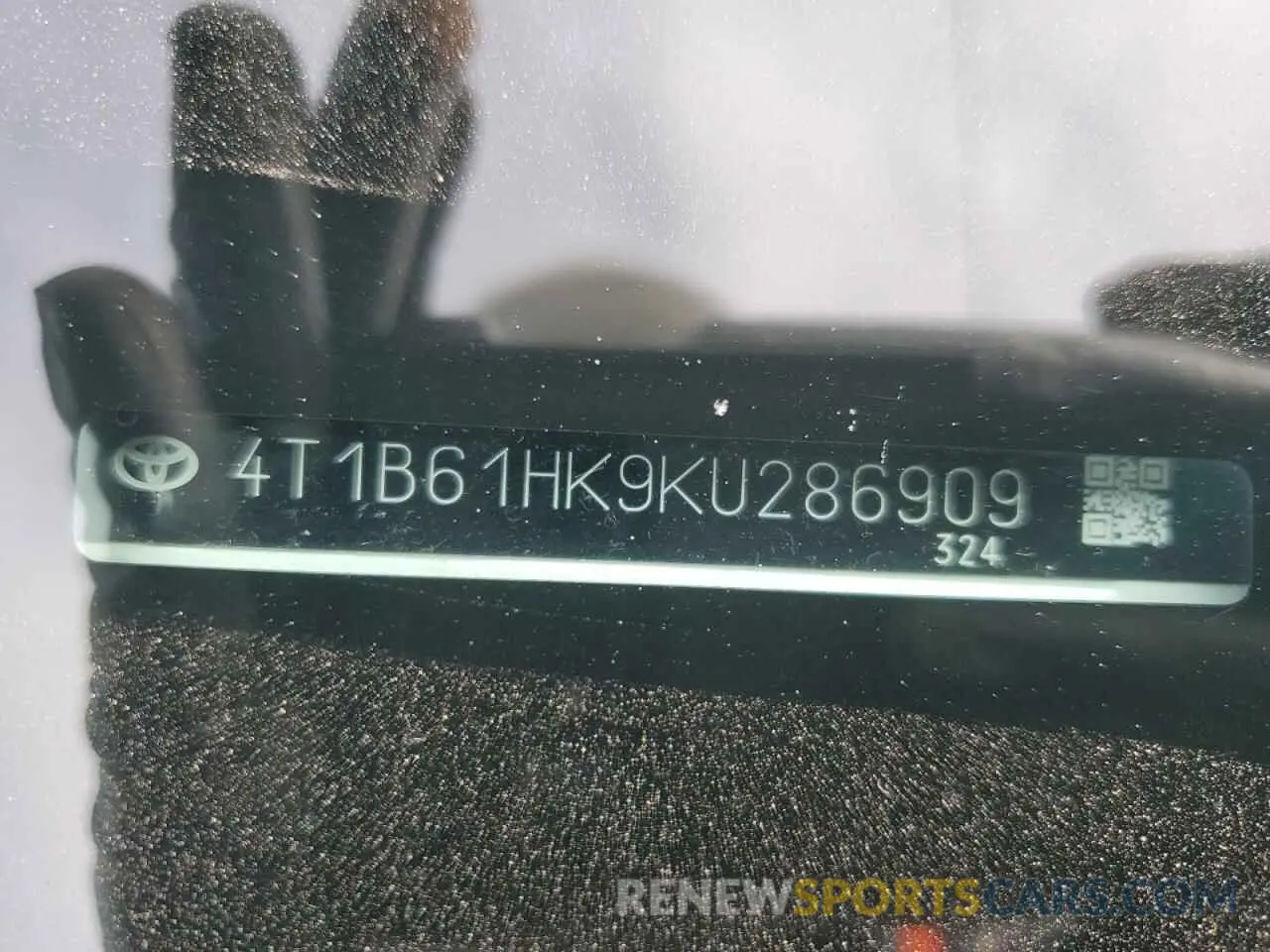 14 fotografías del automóvil dañado 4T1B61HK9KU286909 TOYOTA CAMRY 2019