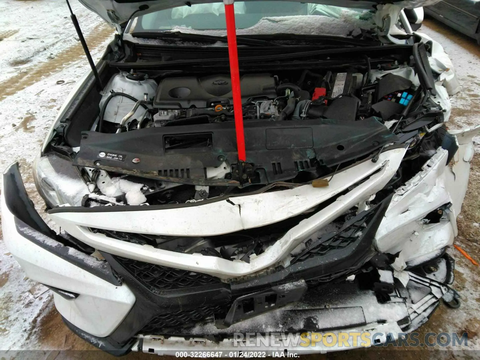 10 fotografías del automóvil dañado 4T1B61HK9KU712727 TOYOTA CAMRY 2019