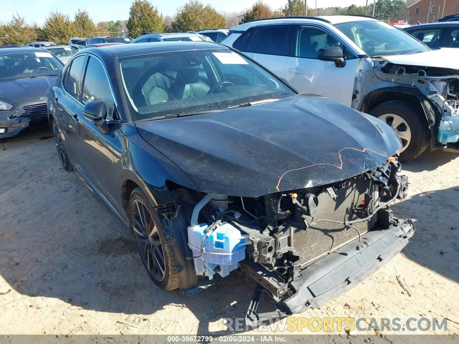 1 fotografías del automóvil dañado 4T1B61HKXKU218490 TOYOTA CAMRY 2019