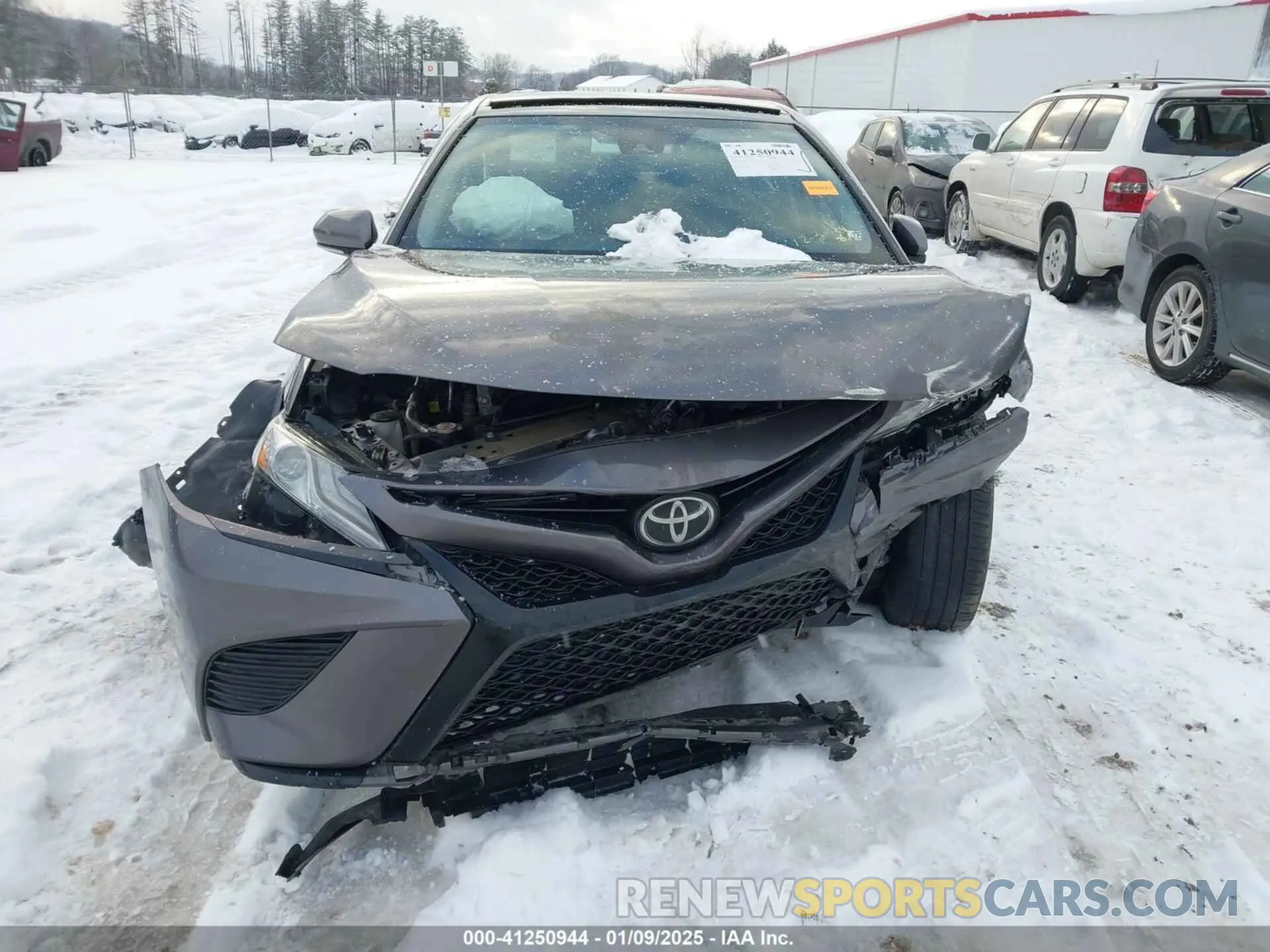 12 fotografías del automóvil dañado 4T1B61HKXKU283128 TOYOTA CAMRY 2019