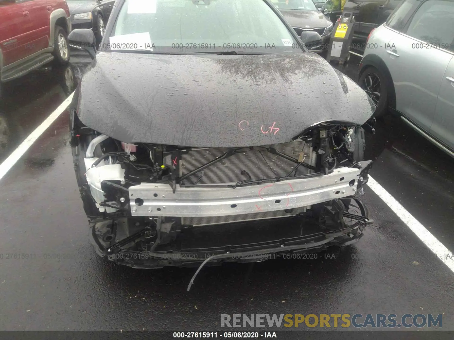 6 fotografías del automóvil dañado 4T1B61HKXKU293741 TOYOTA CAMRY 2019