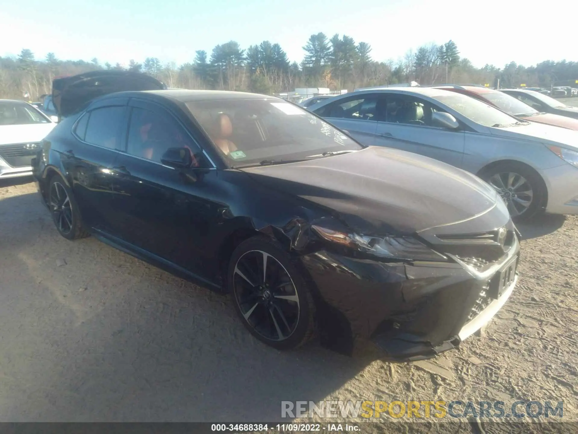 1 fotografías del automóvil dañado 4T1B61HKXKU806373 TOYOTA CAMRY 2019
