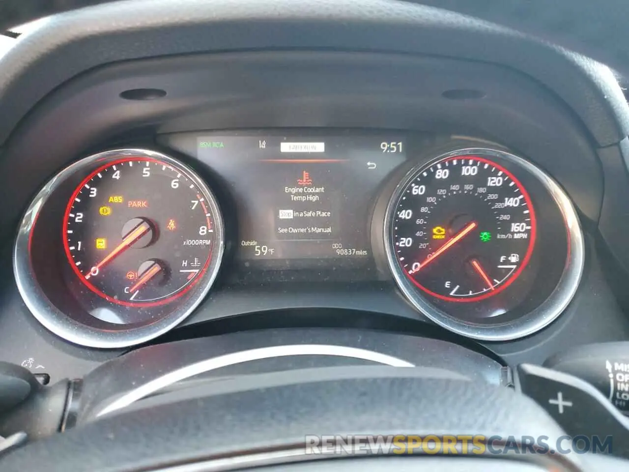 9 fotografías del automóvil dañado 4T1BZ1HK0KU031220 TOYOTA CAMRY 2019