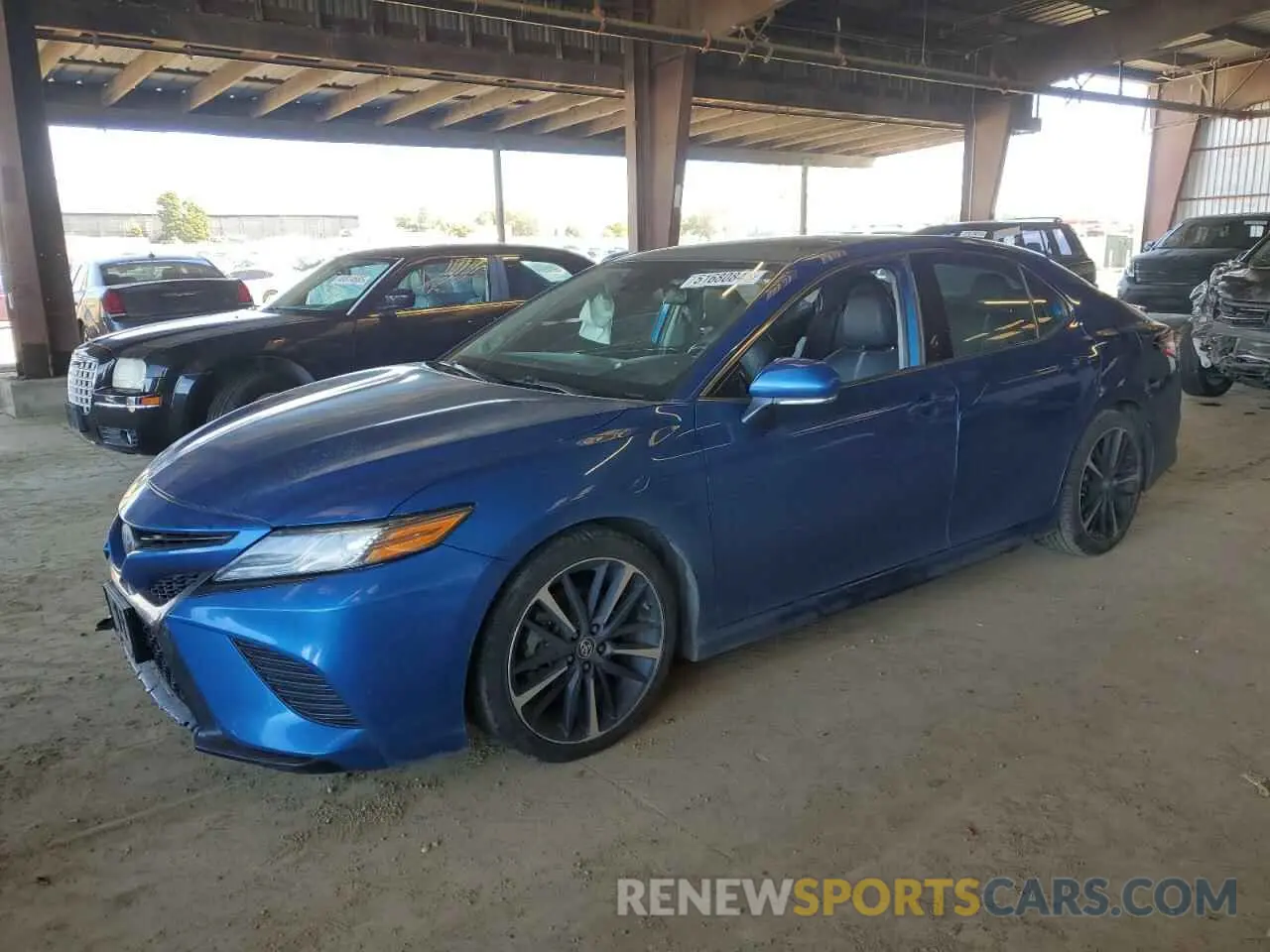 1 fotografías del automóvil dañado 4T1BZ1HK2KU025158 TOYOTA CAMRY 2019