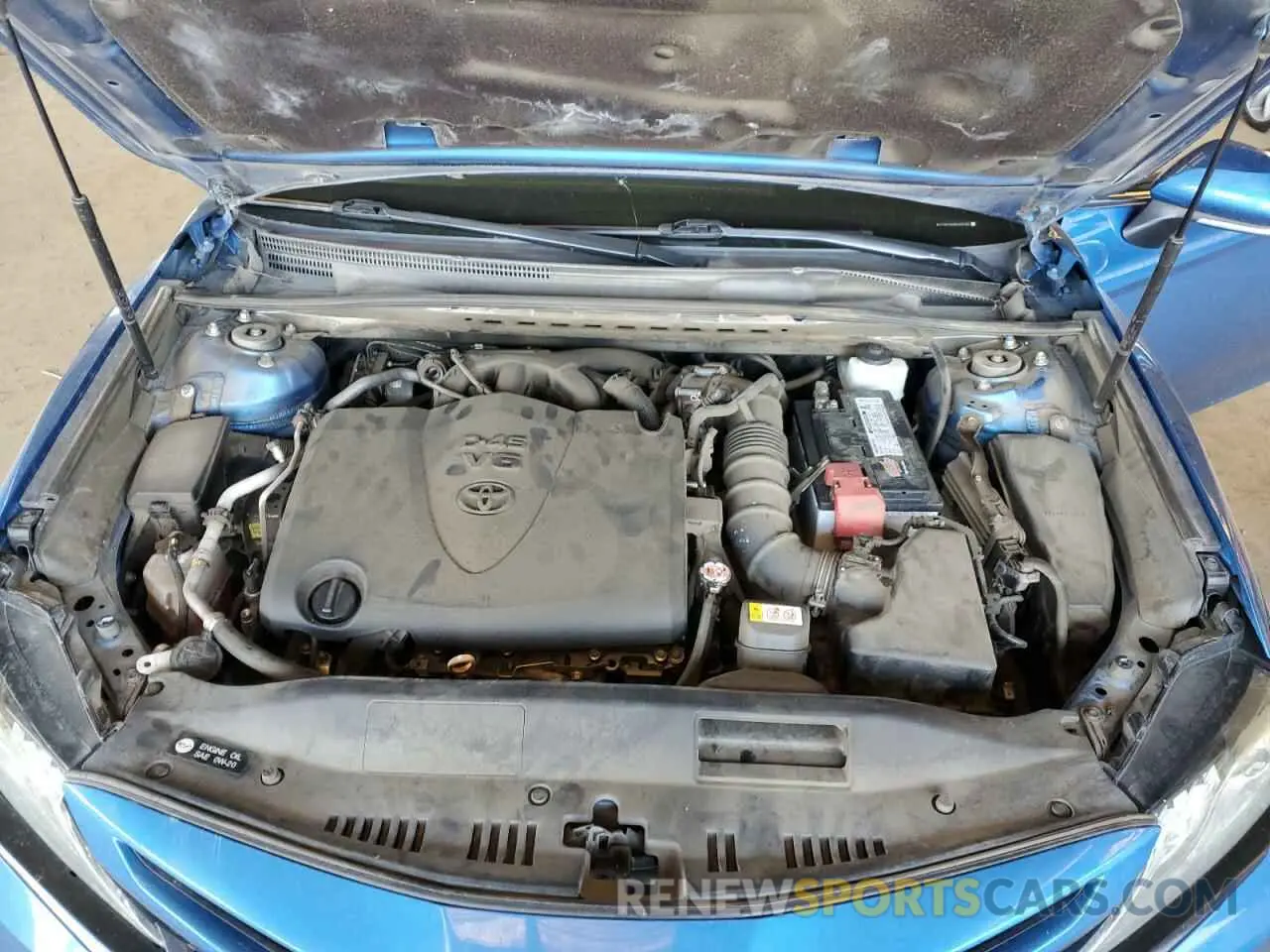 11 fotografías del automóvil dañado 4T1BZ1HK2KU025158 TOYOTA CAMRY 2019