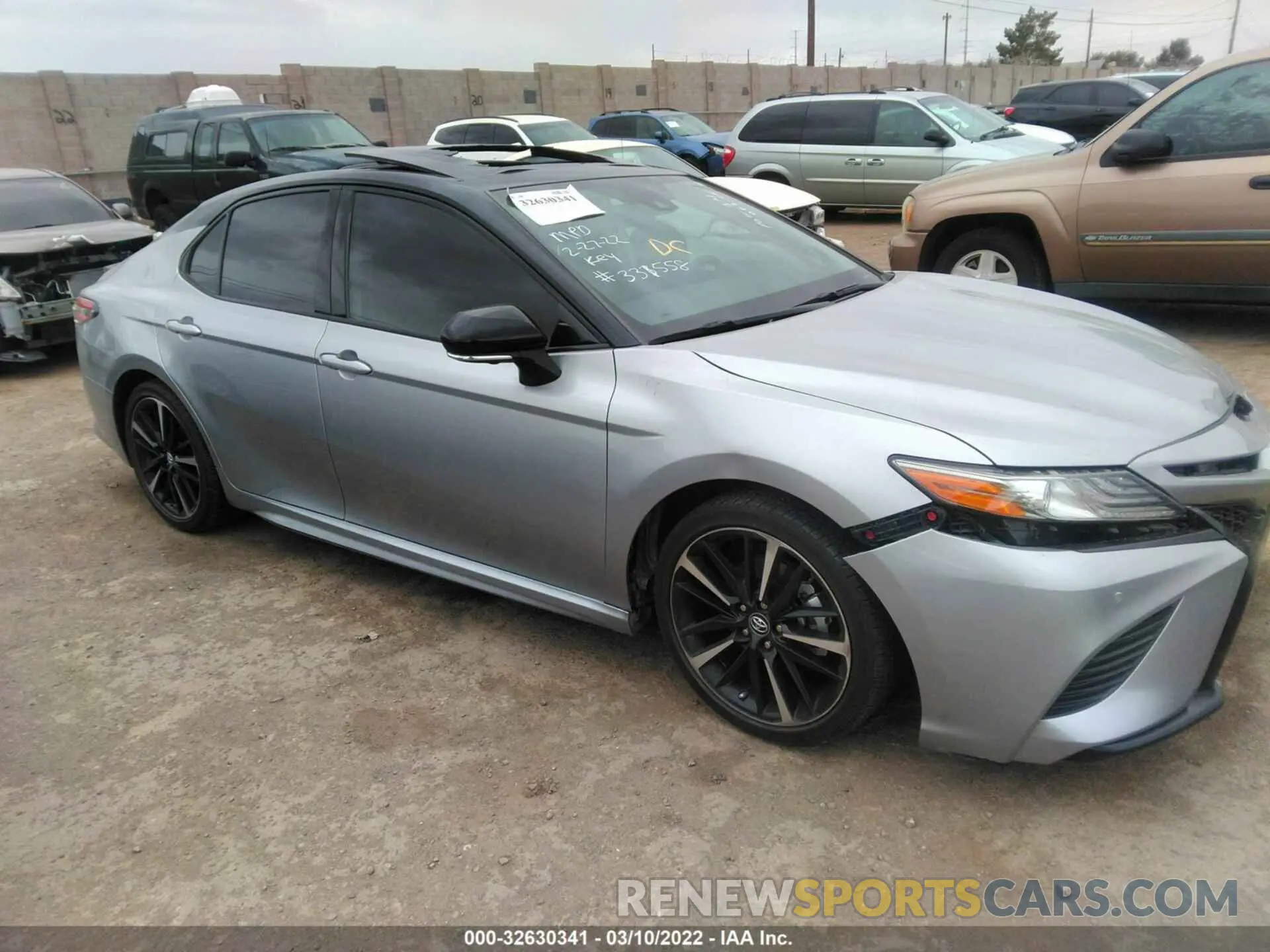 1 fotografías del automóvil dañado 4T1BZ1HK2KU025371 TOYOTA CAMRY 2019
