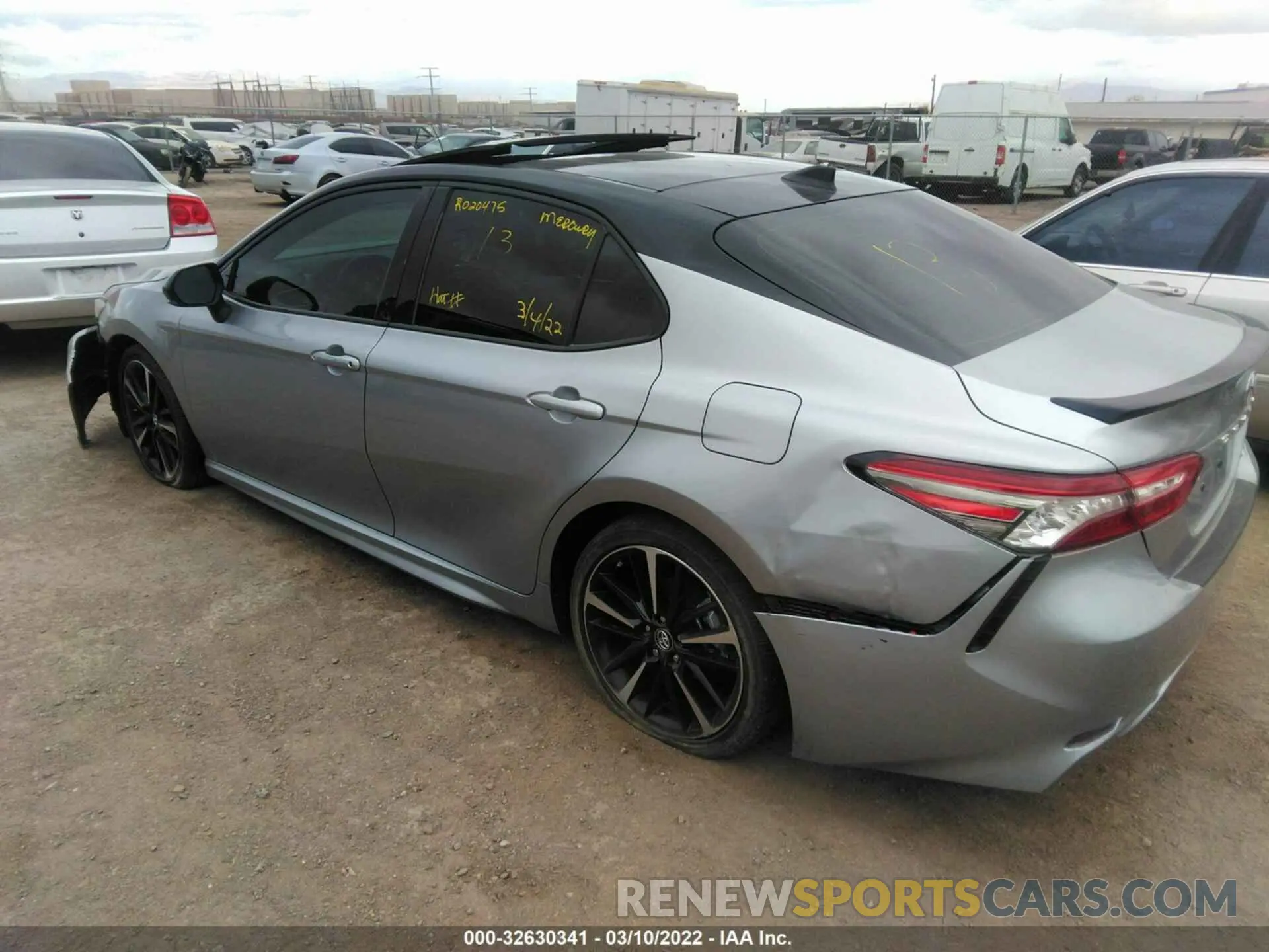 3 fotografías del automóvil dañado 4T1BZ1HK2KU025371 TOYOTA CAMRY 2019