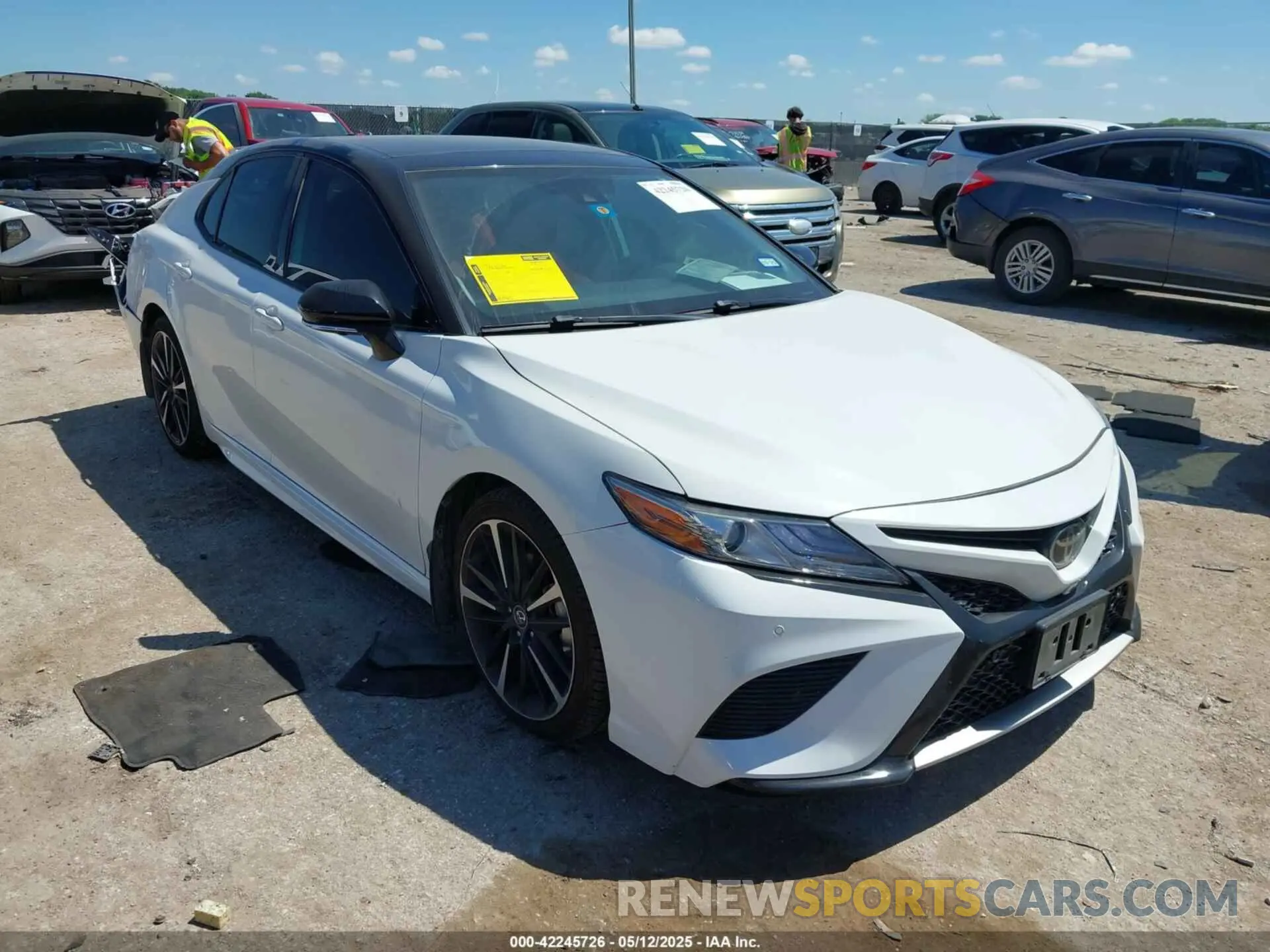 1 fotografías del automóvil dañado 4T1BZ1HK2KU029579 TOYOTA CAMRY 2019