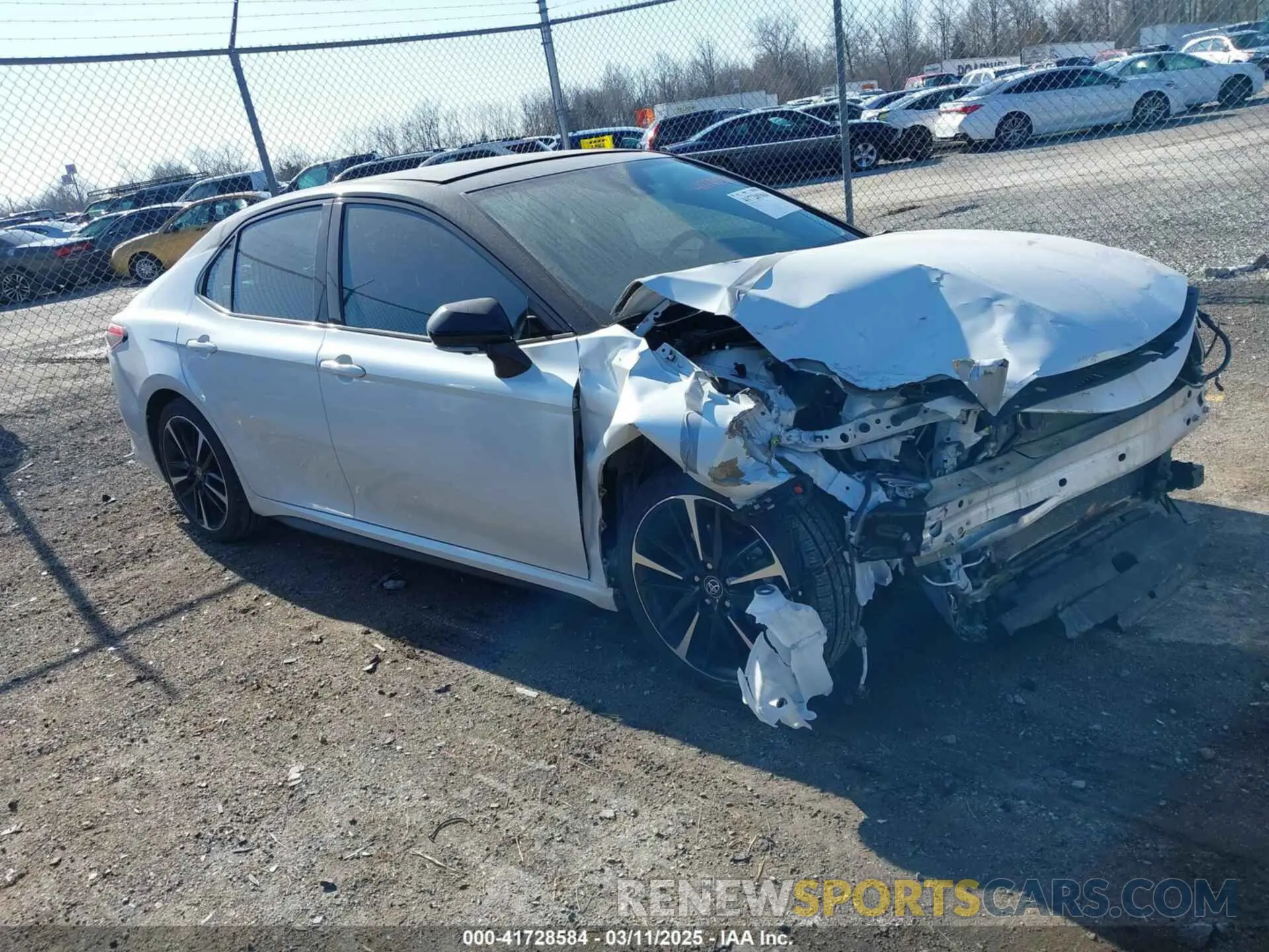 1 fotografías del automóvil dañado 4T1BZ1HK3KU027579 TOYOTA CAMRY 2019