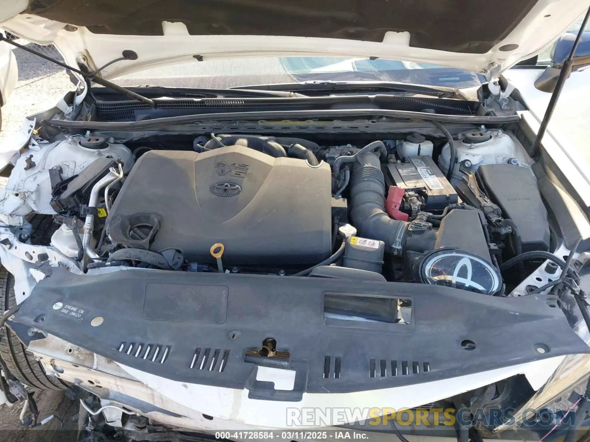 10 fotografías del automóvil dañado 4T1BZ1HK3KU027579 TOYOTA CAMRY 2019