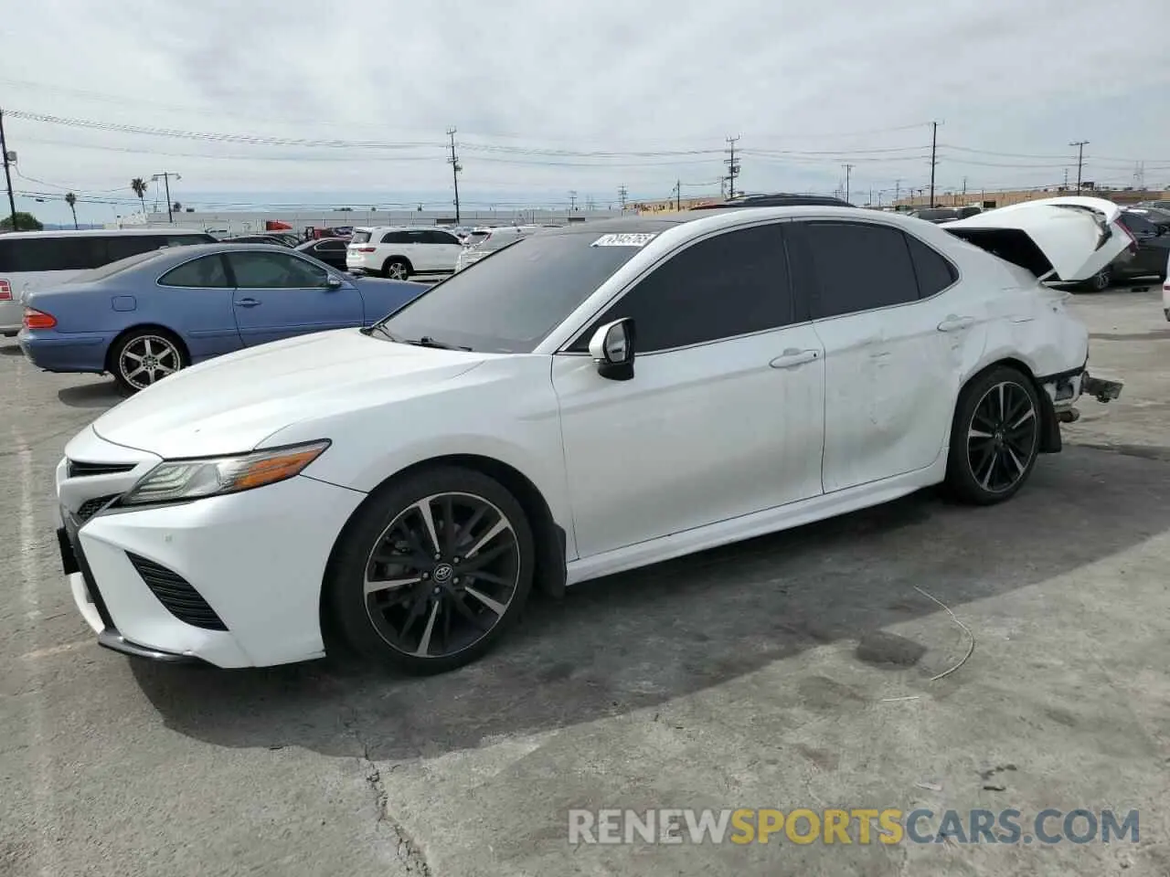1 fotografías del automóvil dañado 4T1BZ1HK3KU029574 TOYOTA CAMRY 2019