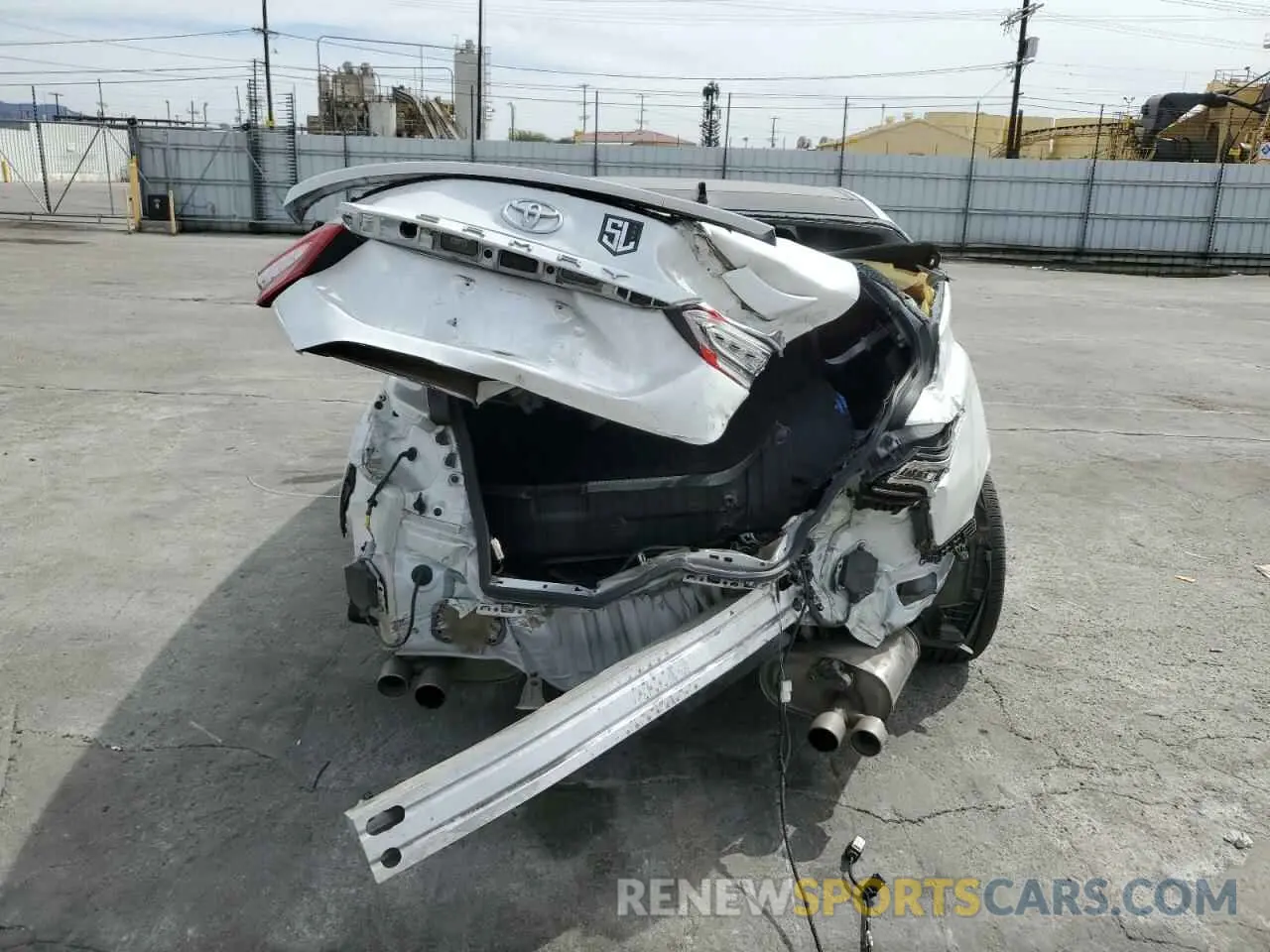 6 fotografías del automóvil dañado 4T1BZ1HK3KU029574 TOYOTA CAMRY 2019