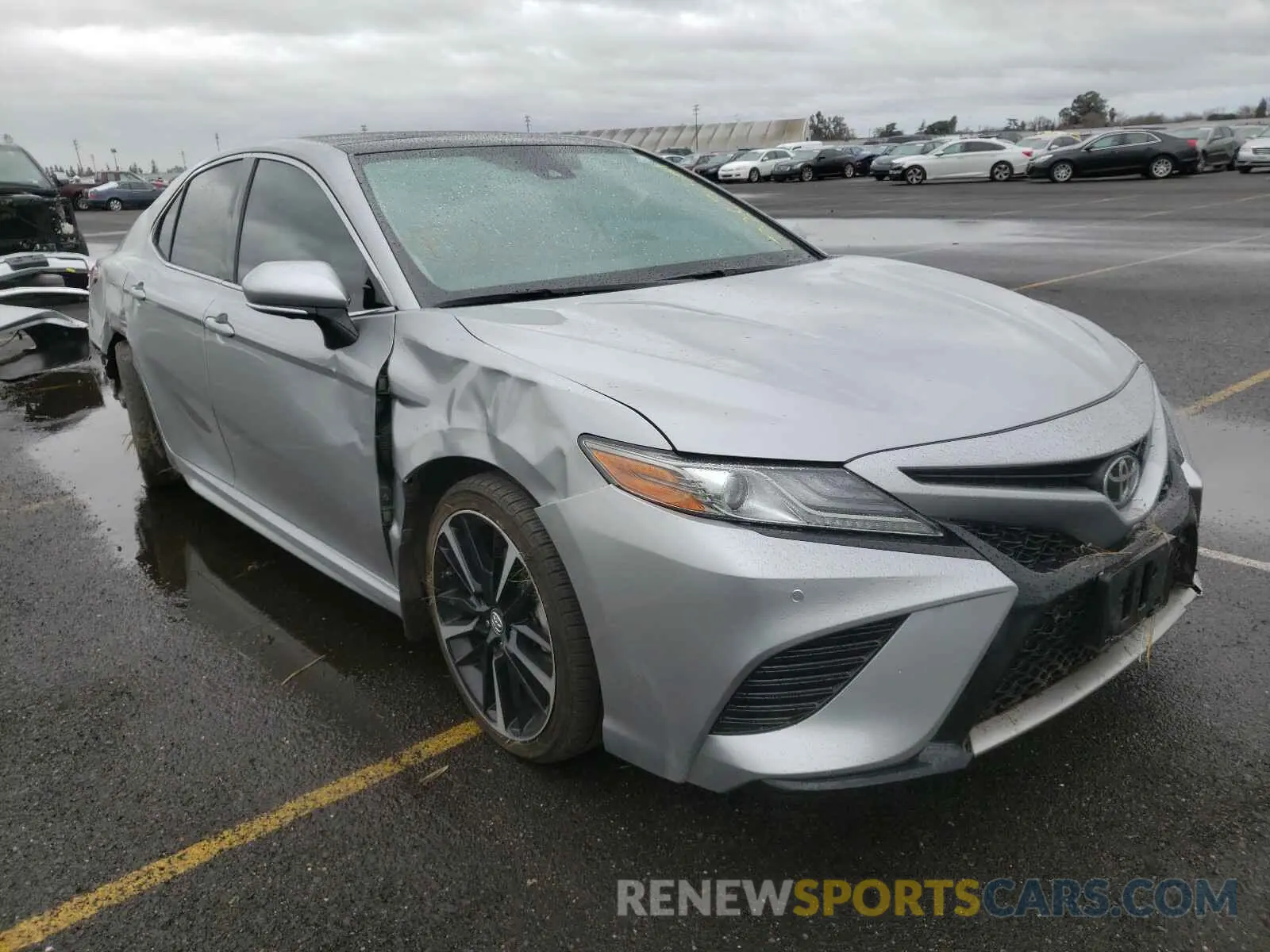 1 fotografías del automóvil dañado 4T1BZ1HK3KU509243 TOYOTA CAMRY 2019