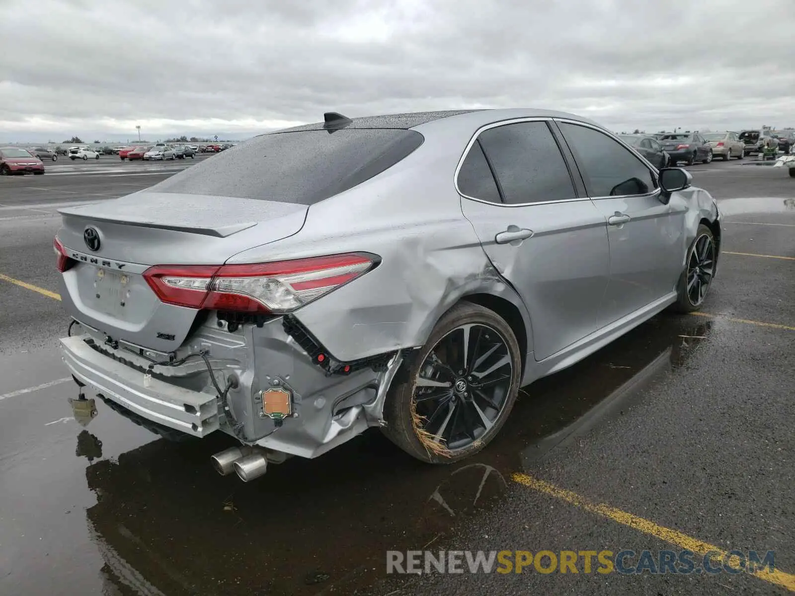 4 fotografías del automóvil dañado 4T1BZ1HK3KU509243 TOYOTA CAMRY 2019