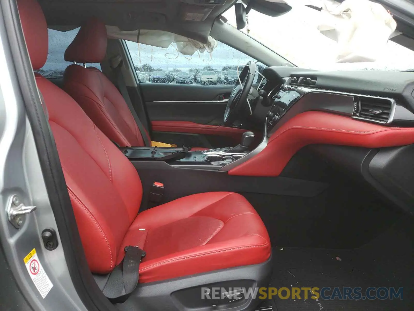 5 fotografías del automóvil dañado 4T1BZ1HK3KU509243 TOYOTA CAMRY 2019