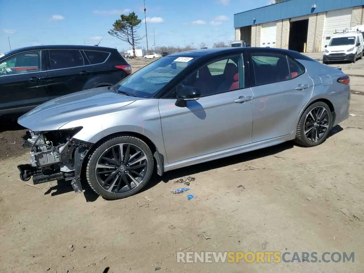 1 fotografías del automóvil dañado 4T1BZ1HK4KU024304 TOYOTA CAMRY 2019