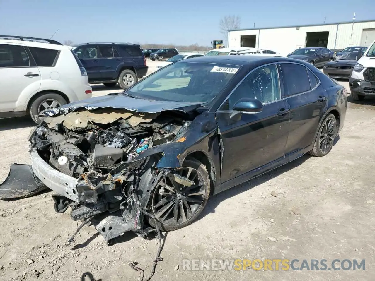 1 fotografías del automóvil dañado 4T1BZ1HK4KU030863 TOYOTA CAMRY 2019