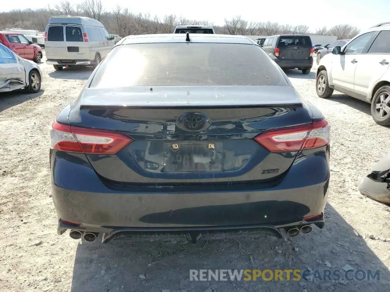 6 fotografías del automóvil dañado 4T1BZ1HK4KU030863 TOYOTA CAMRY 2019