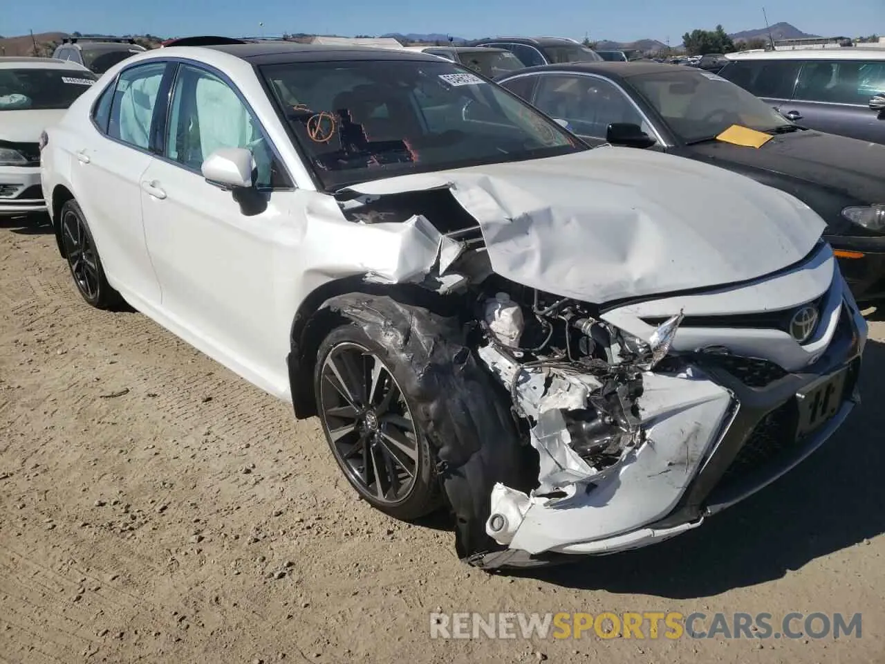 1 fotografías del automóvil dañado 4T1BZ1HK4KU507615 TOYOTA CAMRY 2019