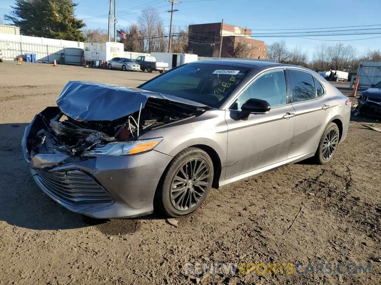 1 fotografías del automóvil dañado 4T1BZ1HK5KU025252 TOYOTA CAMRY 2019