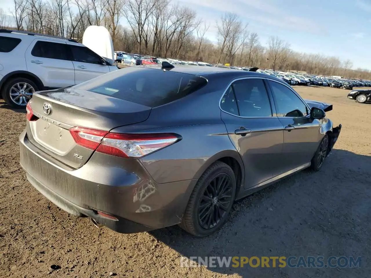 3 fotografías del automóvil dañado 4T1BZ1HK5KU025252 TOYOTA CAMRY 2019