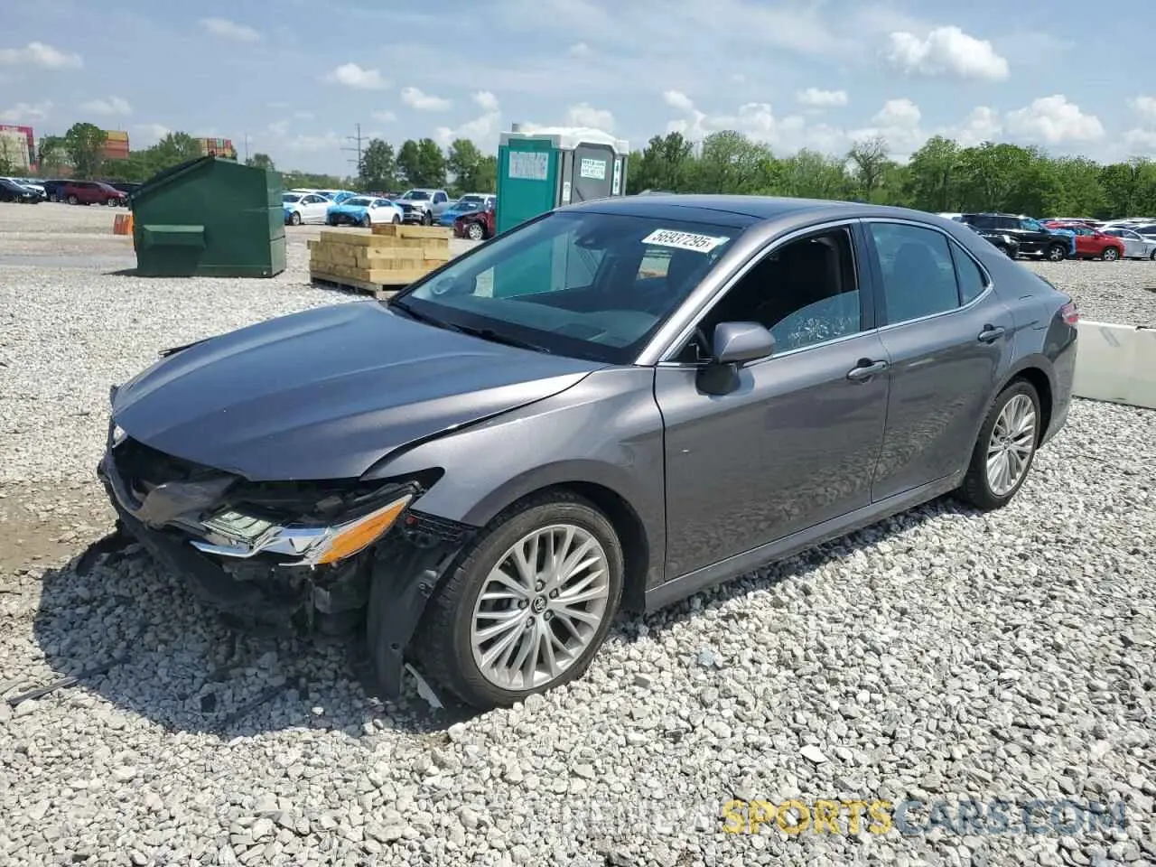 1 fotografías del automóvil dañado 4T1BZ1HK5KU027471 TOYOTA CAMRY 2019