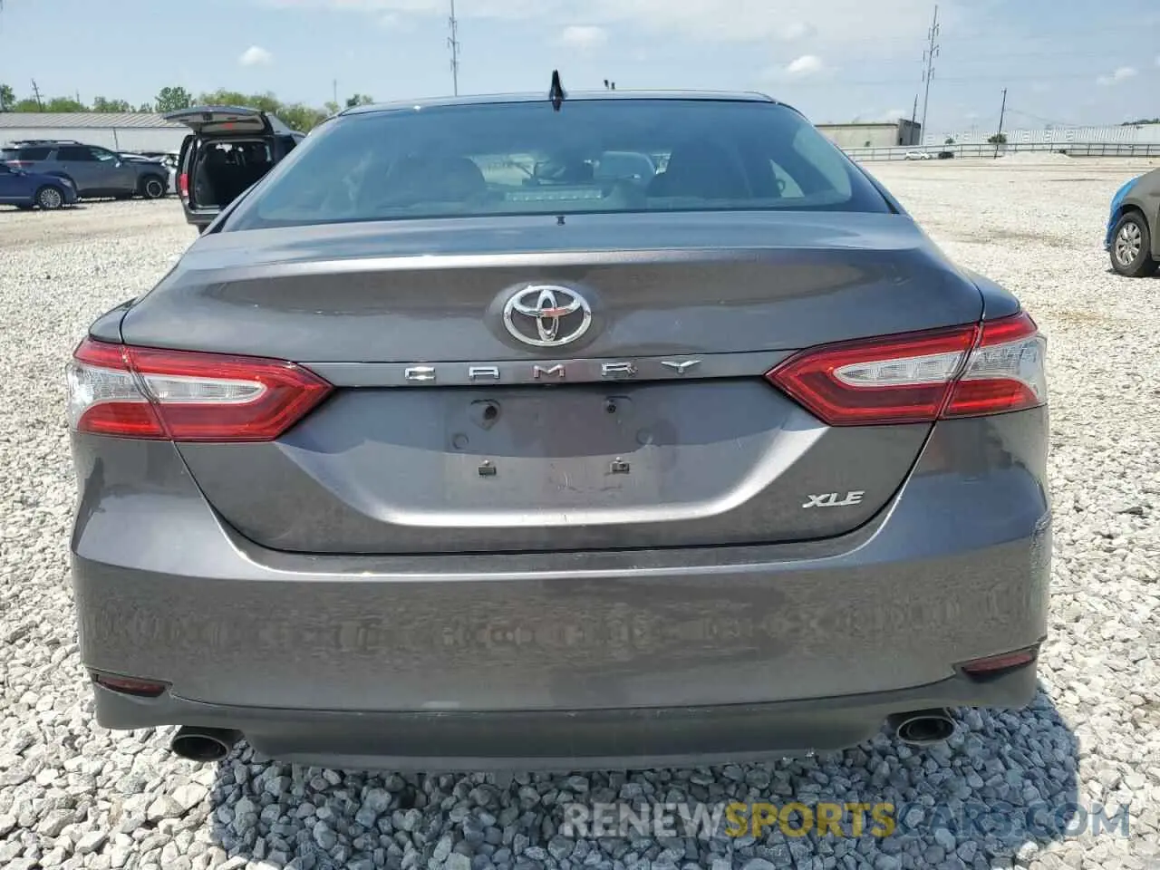 6 fotografías del automóvil dañado 4T1BZ1HK5KU027471 TOYOTA CAMRY 2019