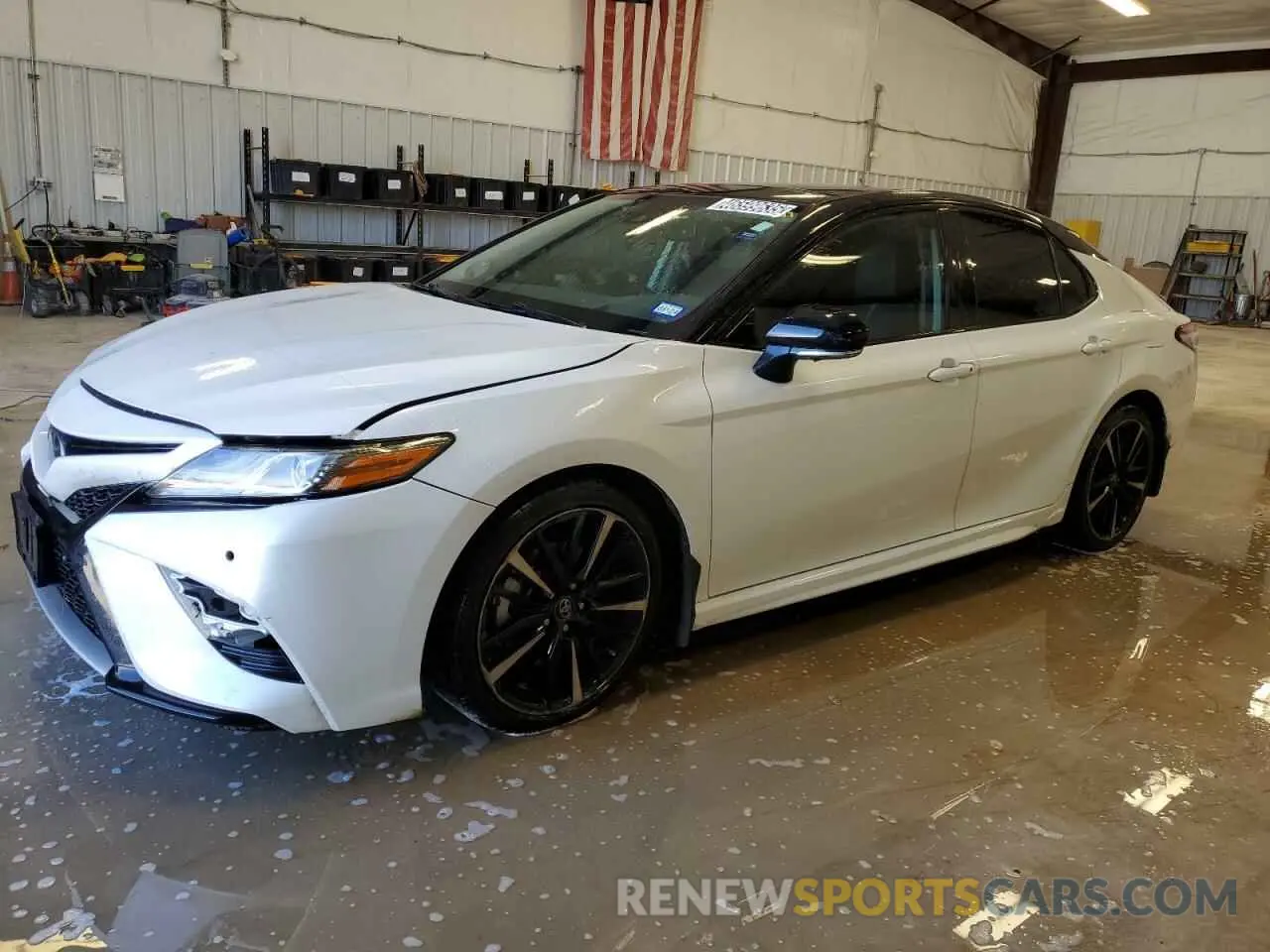 1 fotografías del automóvil dañado 4T1BZ1HK5KU028135 TOYOTA CAMRY 2019