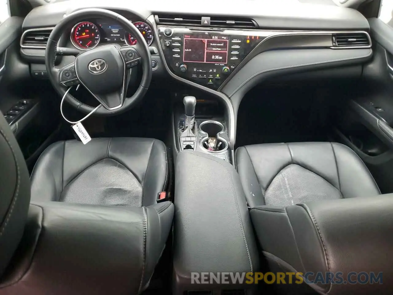 8 fotografías del automóvil dañado 4T1BZ1HK5KU028135 TOYOTA CAMRY 2019
