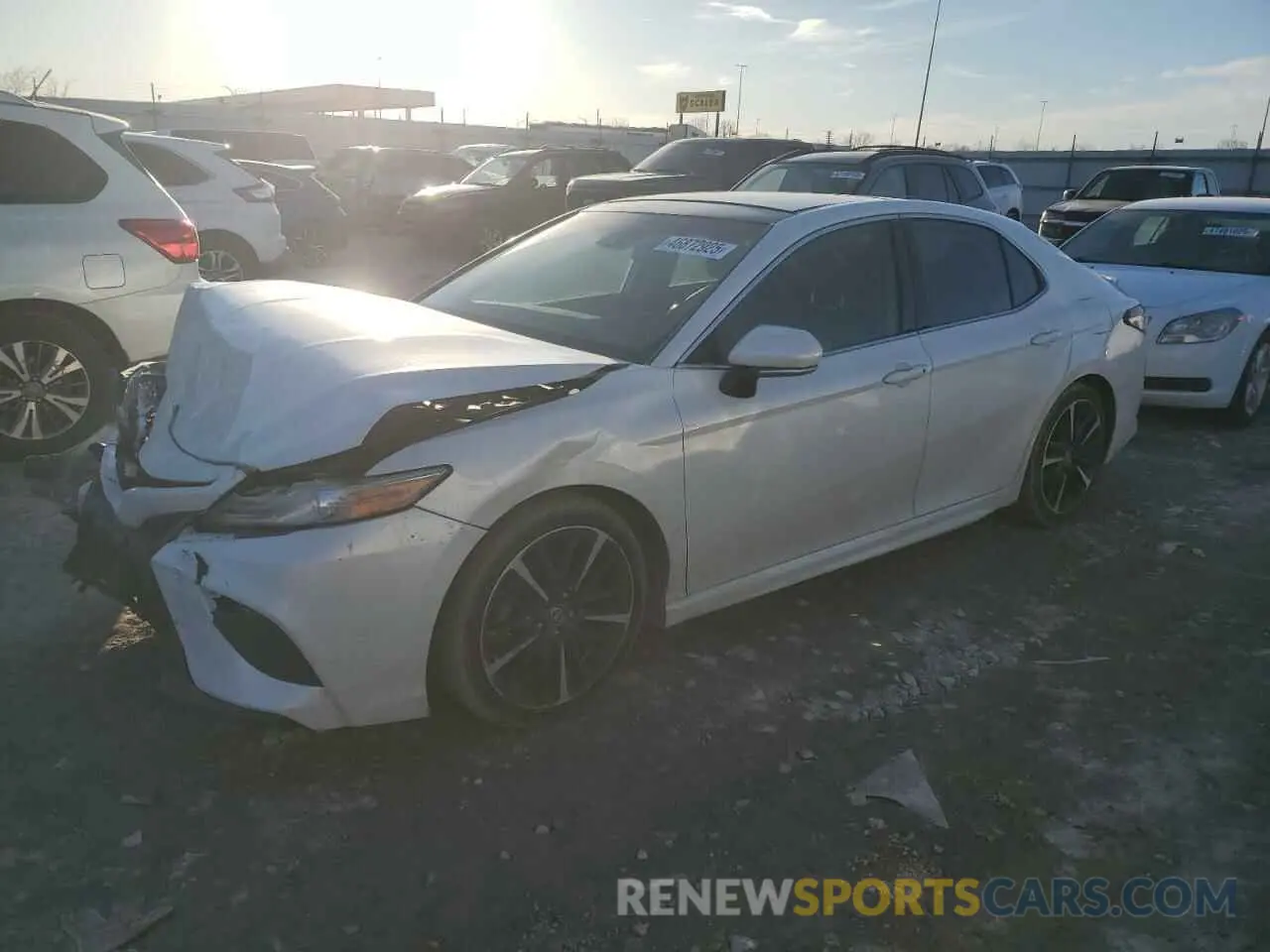 1 fotografías del automóvil dañado 4T1BZ1HK6KU028564 TOYOTA CAMRY 2019