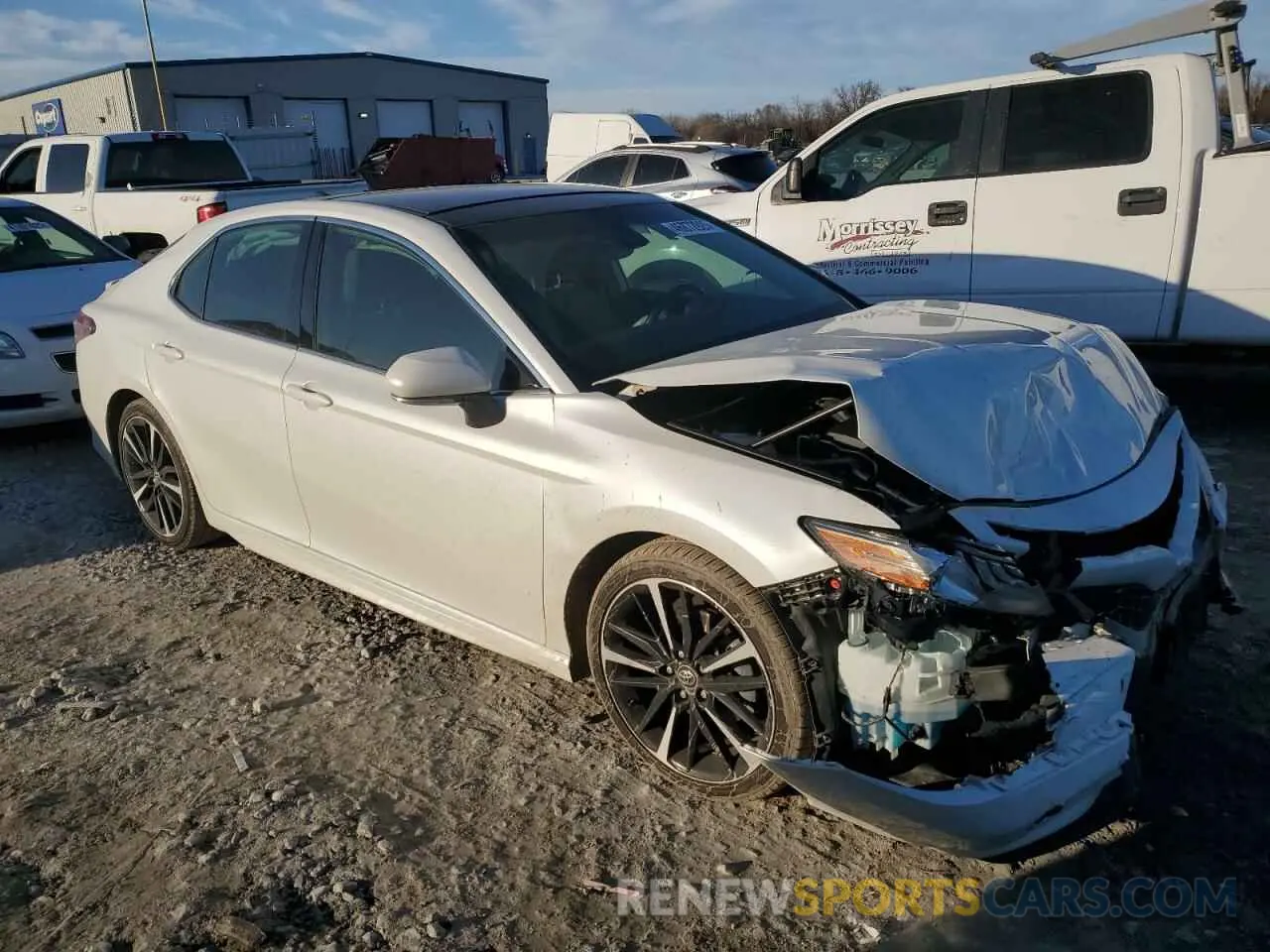 4 fotografías del automóvil dañado 4T1BZ1HK6KU028564 TOYOTA CAMRY 2019