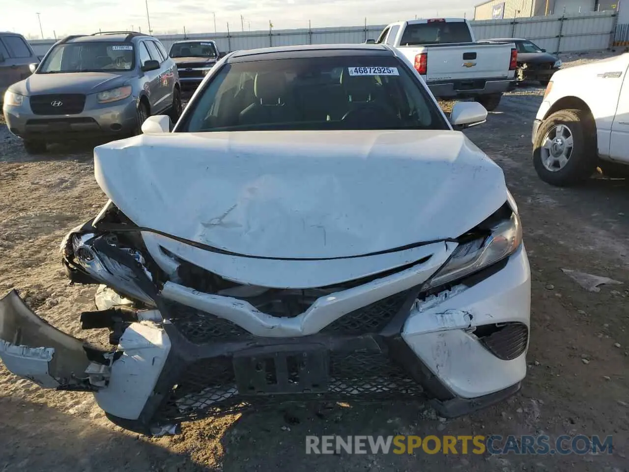 5 fotografías del automóvil dañado 4T1BZ1HK6KU028564 TOYOTA CAMRY 2019