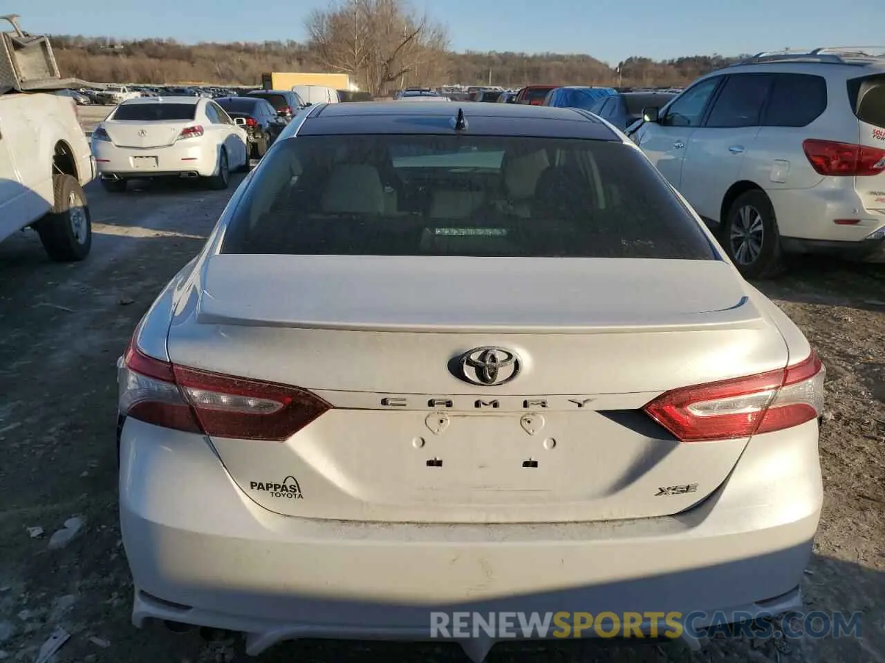 6 fotografías del automóvil dañado 4T1BZ1HK6KU028564 TOYOTA CAMRY 2019