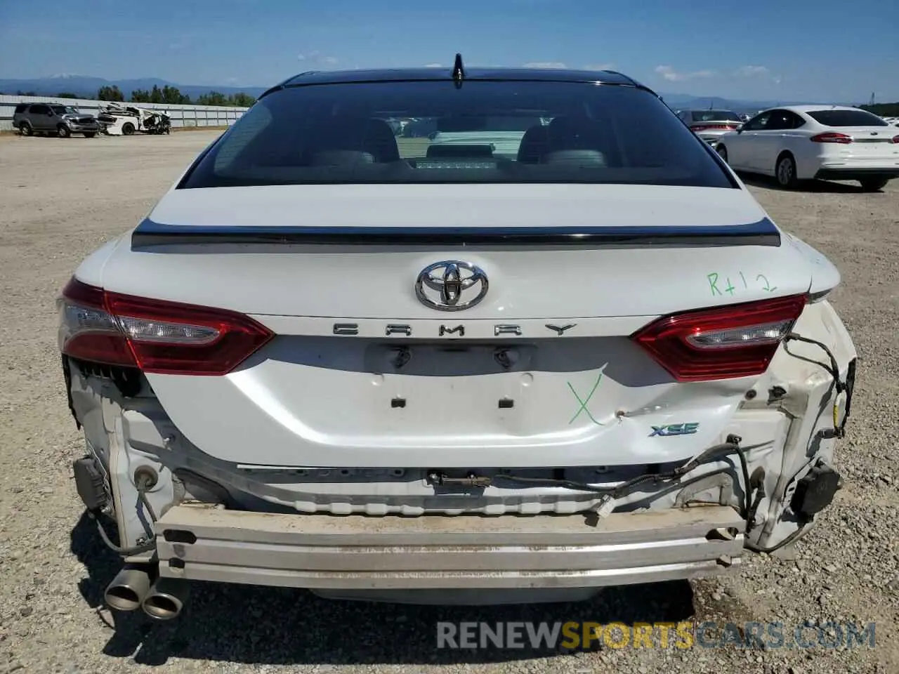 6 fotografías del automóvil dañado 4T1BZ1HK7KU027049 TOYOTA CAMRY 2019