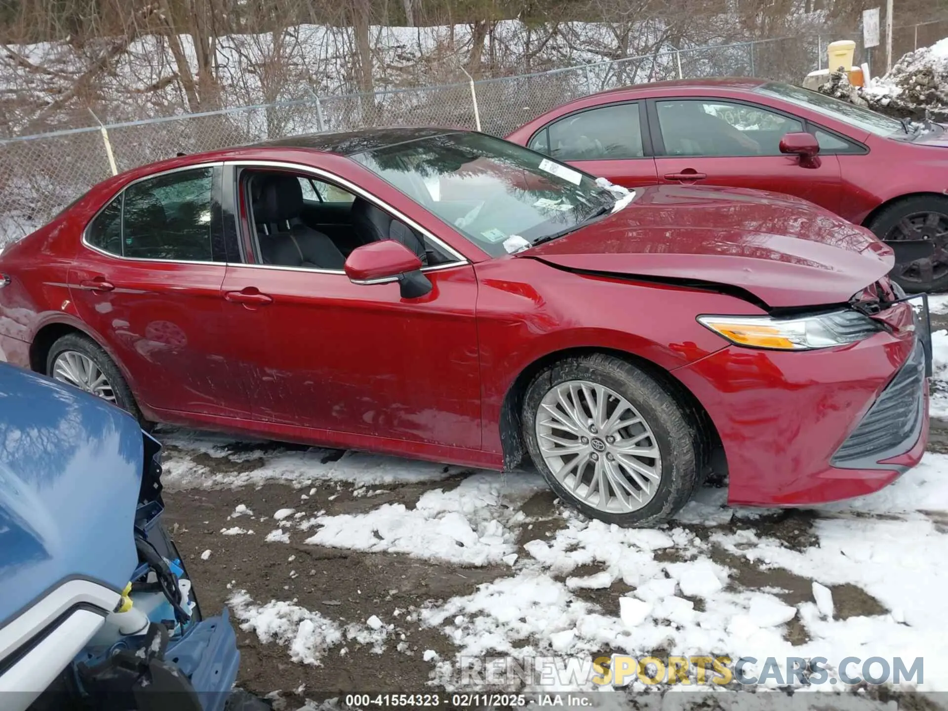 12 fotografías del automóvil dañado 4T1BZ1HK7KU027200 TOYOTA CAMRY 2019