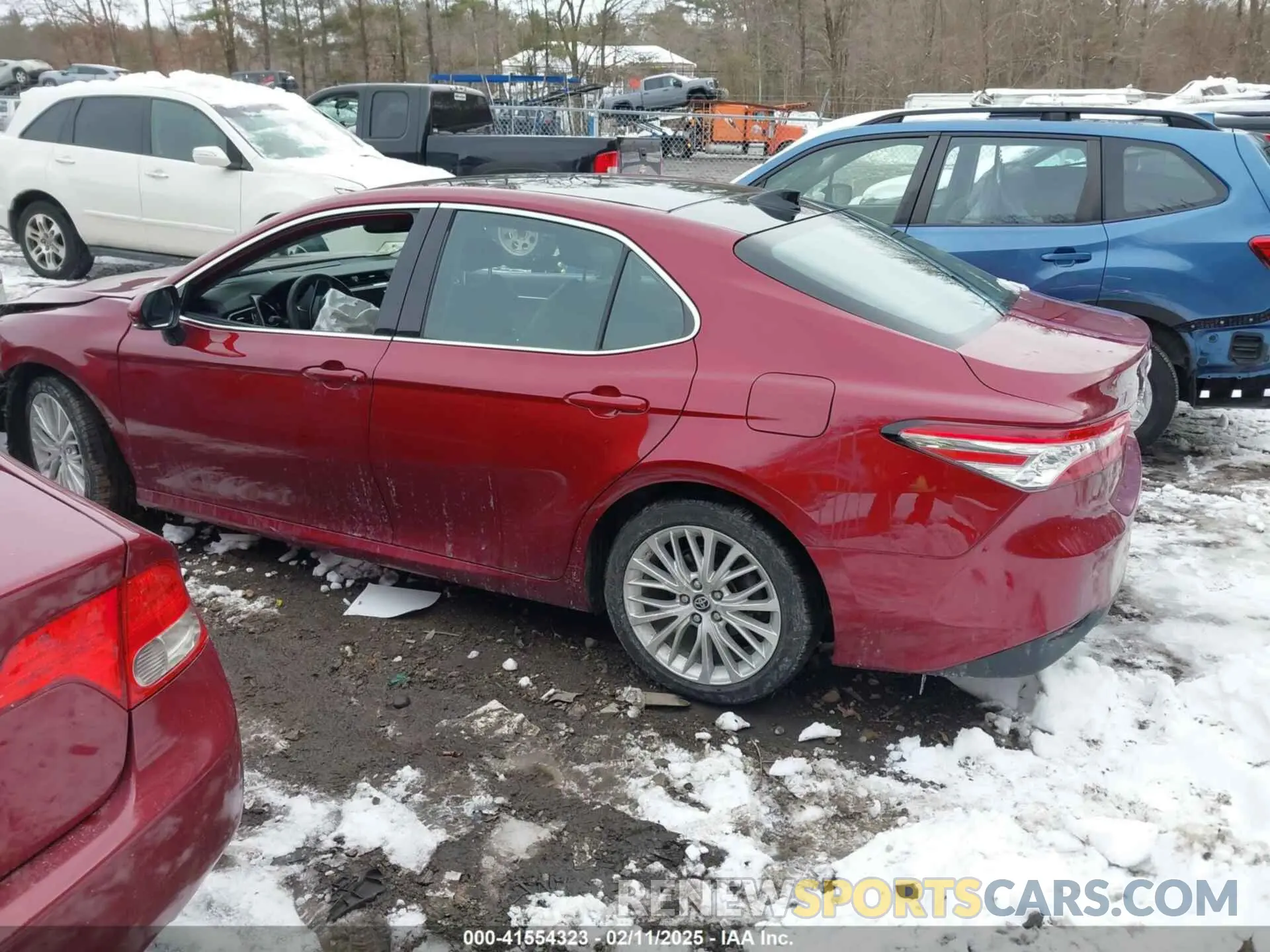 3 fotografías del automóvil dañado 4T1BZ1HK7KU027200 TOYOTA CAMRY 2019