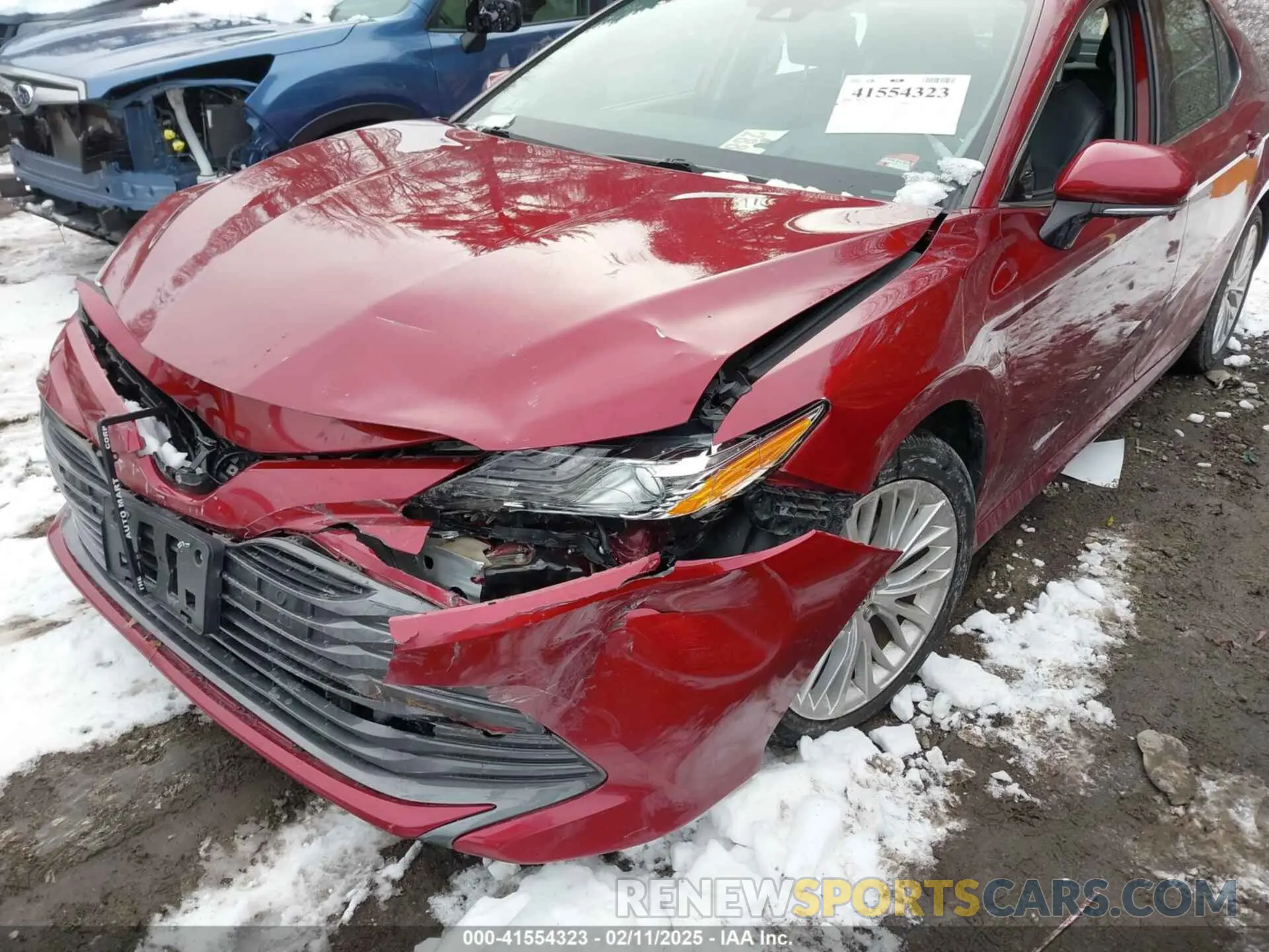 6 fotografías del automóvil dañado 4T1BZ1HK7KU027200 TOYOTA CAMRY 2019