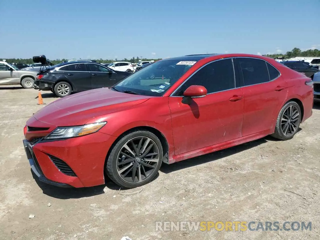 1 fotografías del automóvil dañado 4T1BZ1HK7KU030761 TOYOTA CAMRY 2019